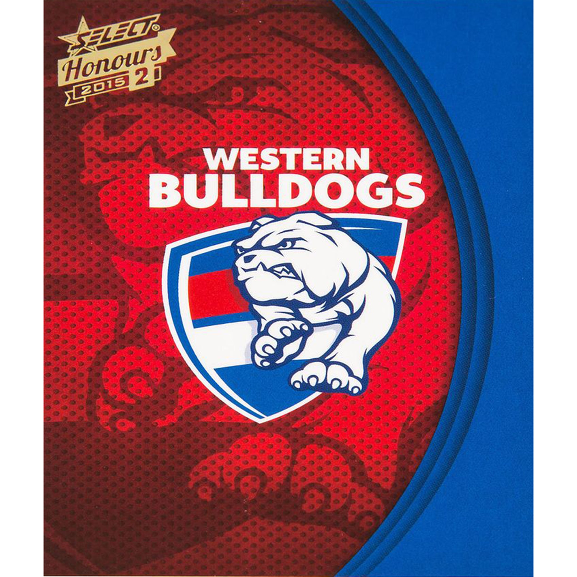 AFL 2015 Select Honours 2 Common Team Set - Western Bulldogs