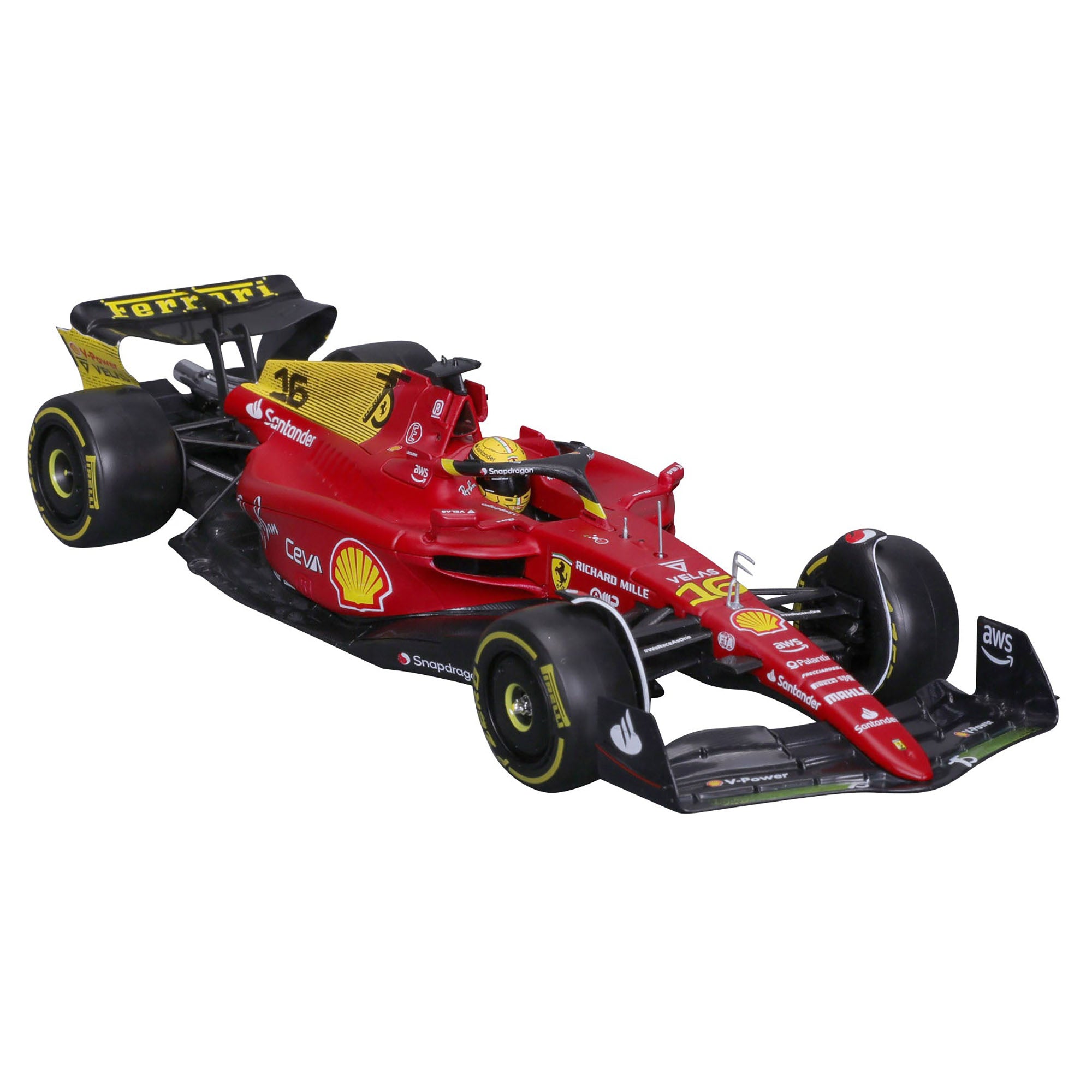 Bburago 1:24 Ferrari Racing 2022 F1 75 Leclerc #16