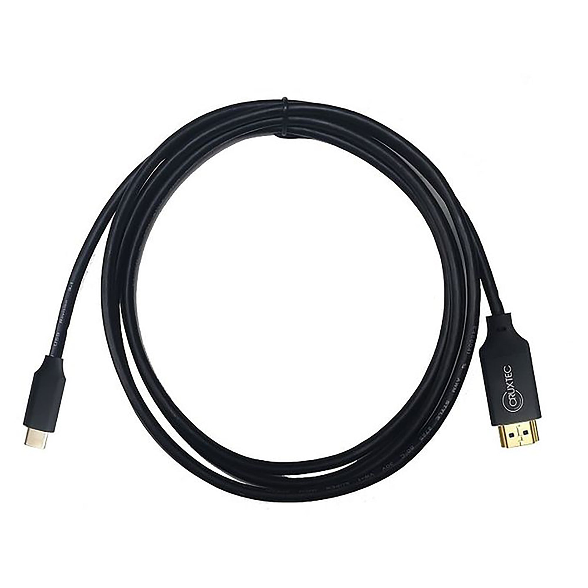 Cruxtec CH4K-01-BK USB-C Male to HDMI Male -4K/60Hz Cable (1 mtr)