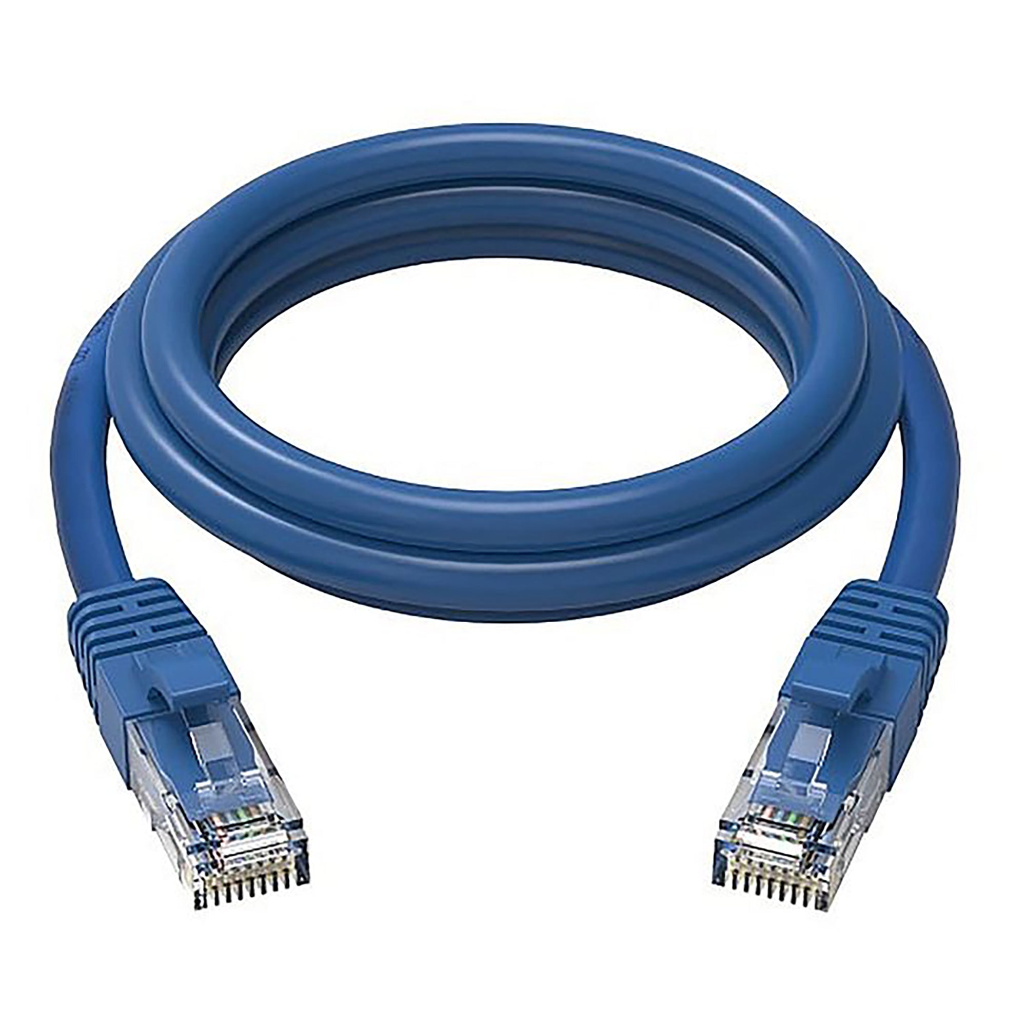 Cruxtec RC6-010-BL CAT6 10GbE Ethernet Cable, Blue (1 mtr)