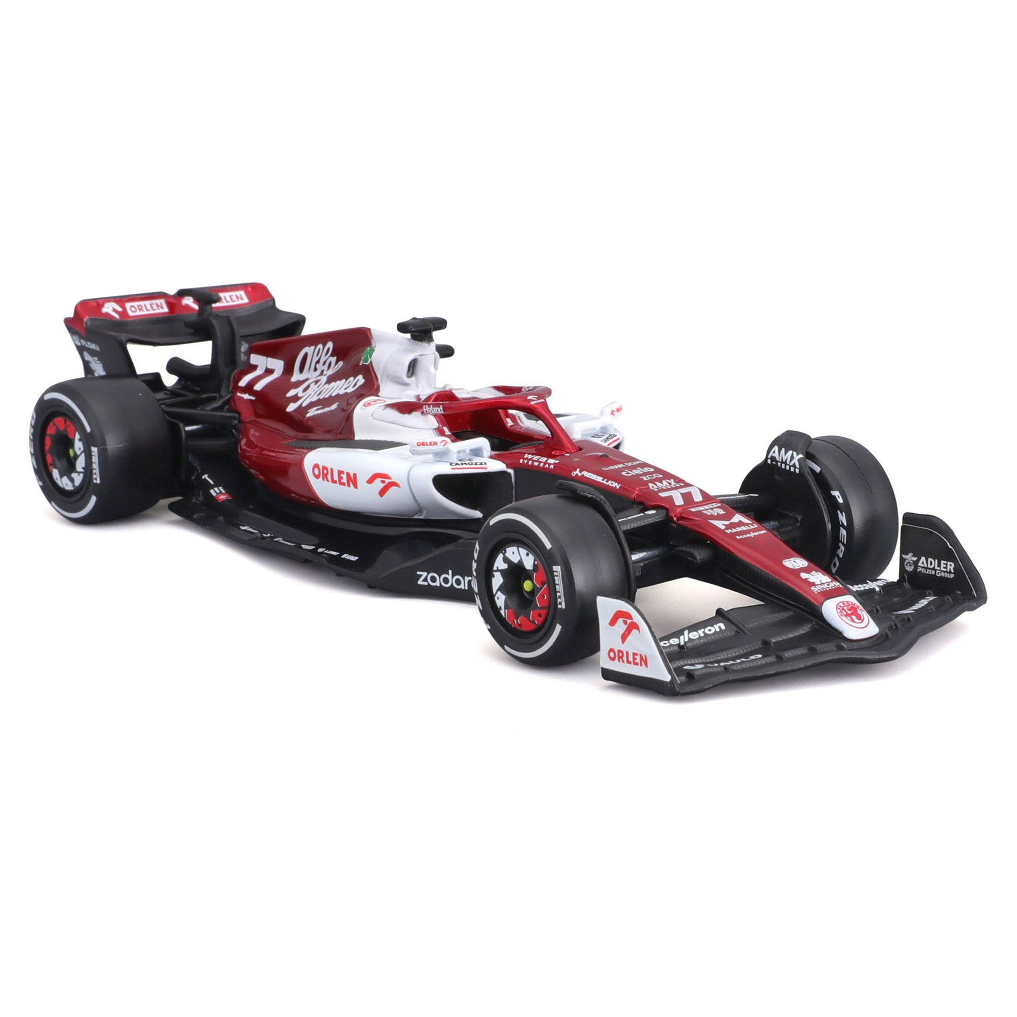 Bburago 1:43 2022 F-1 Alfa Romeo C42 #77 Bottas