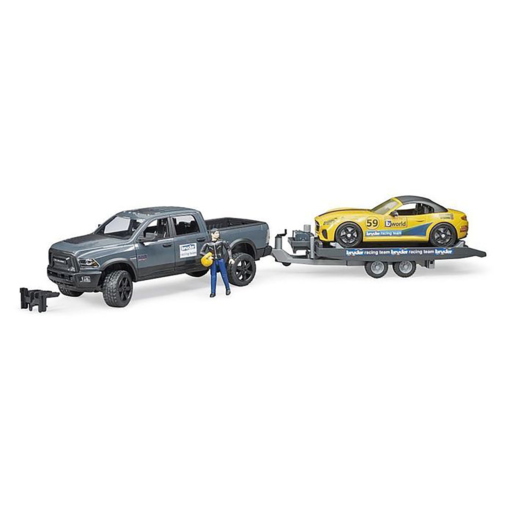 Bruder 1/16 RAM 2500 Power Wagon with Roadster Racing Team