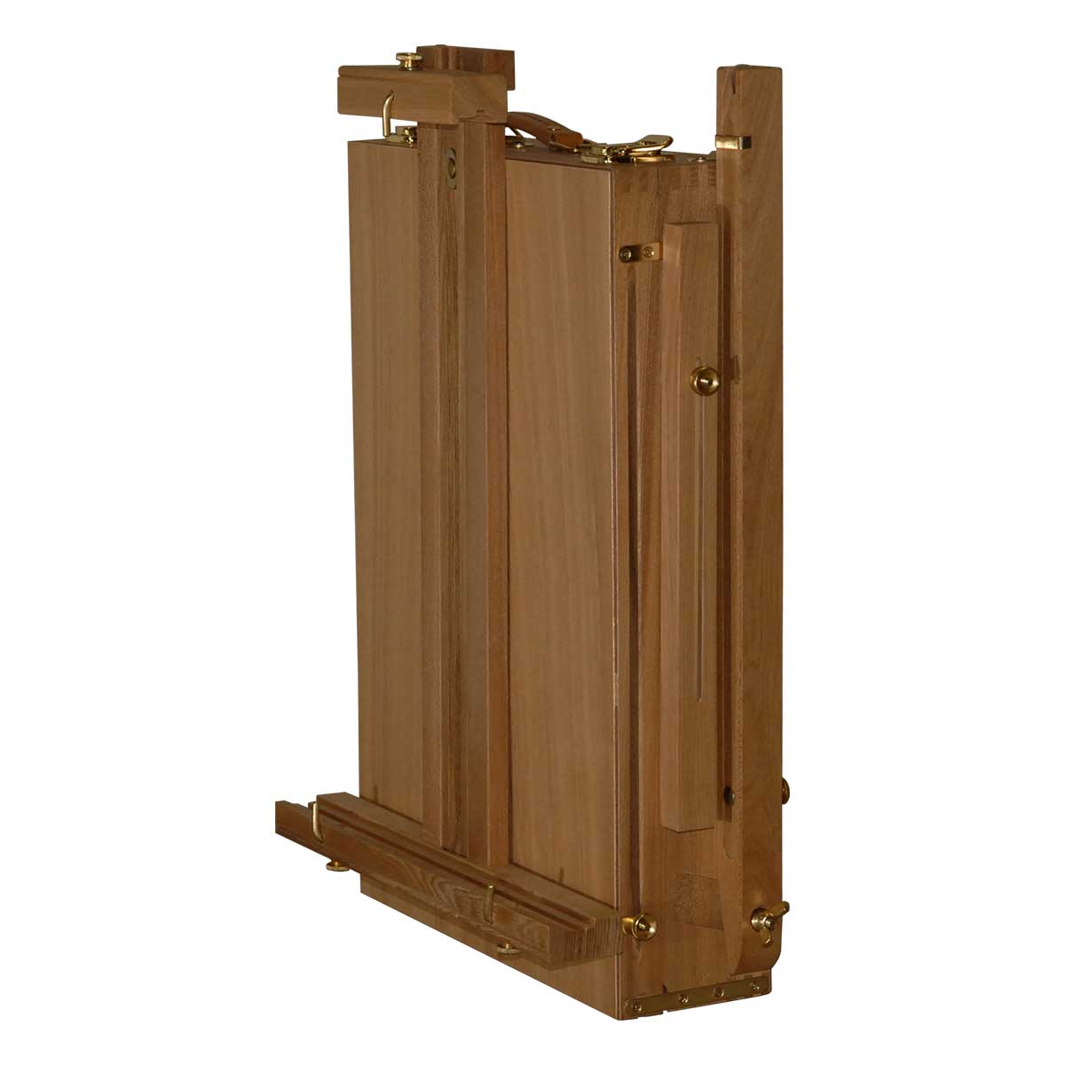 Saddle Brown Eraldo di Paolo Wooden Sketch Box Easel Easels & Cases