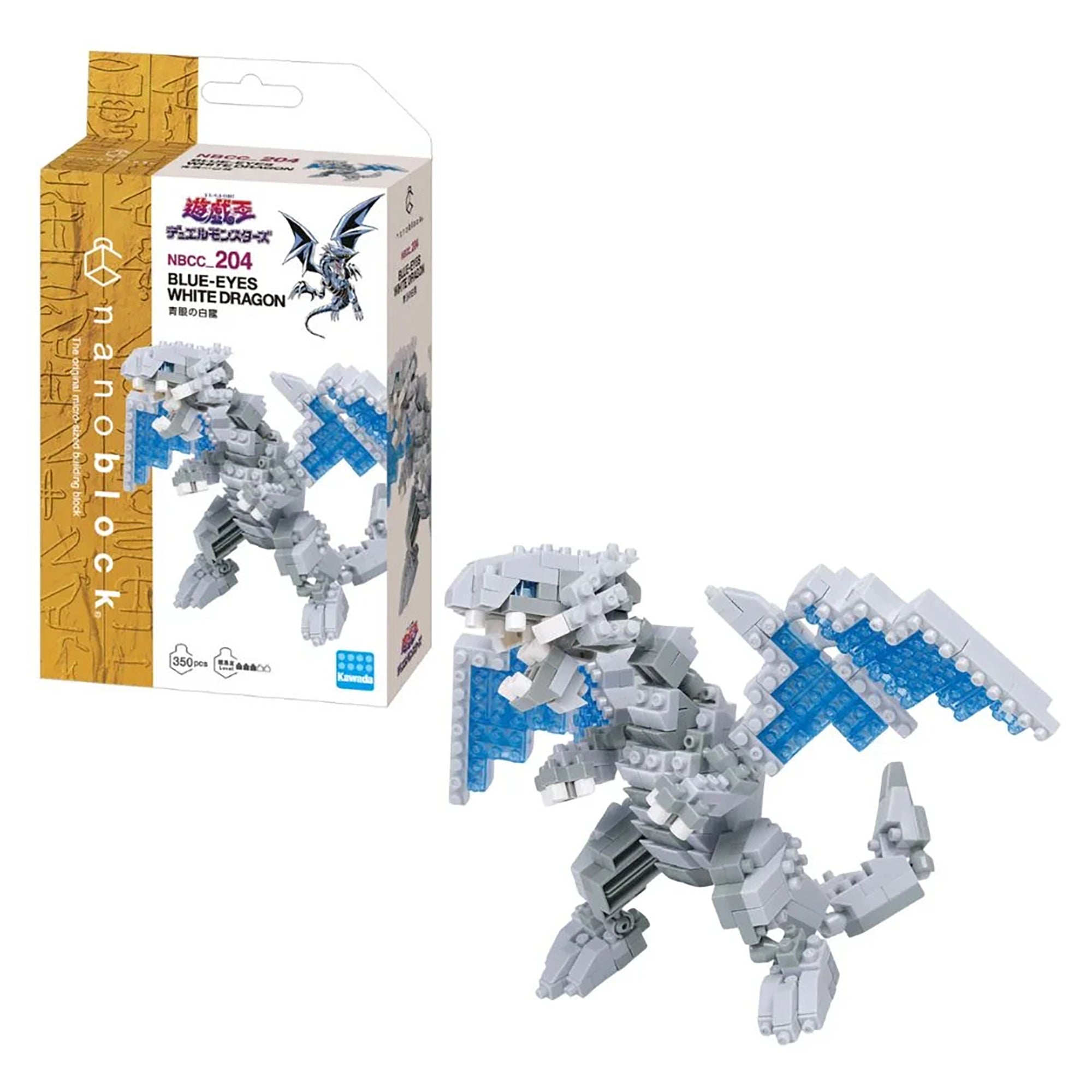 Nanoblock Yu-Gi-Oh! Blue-Eyes White Dragon