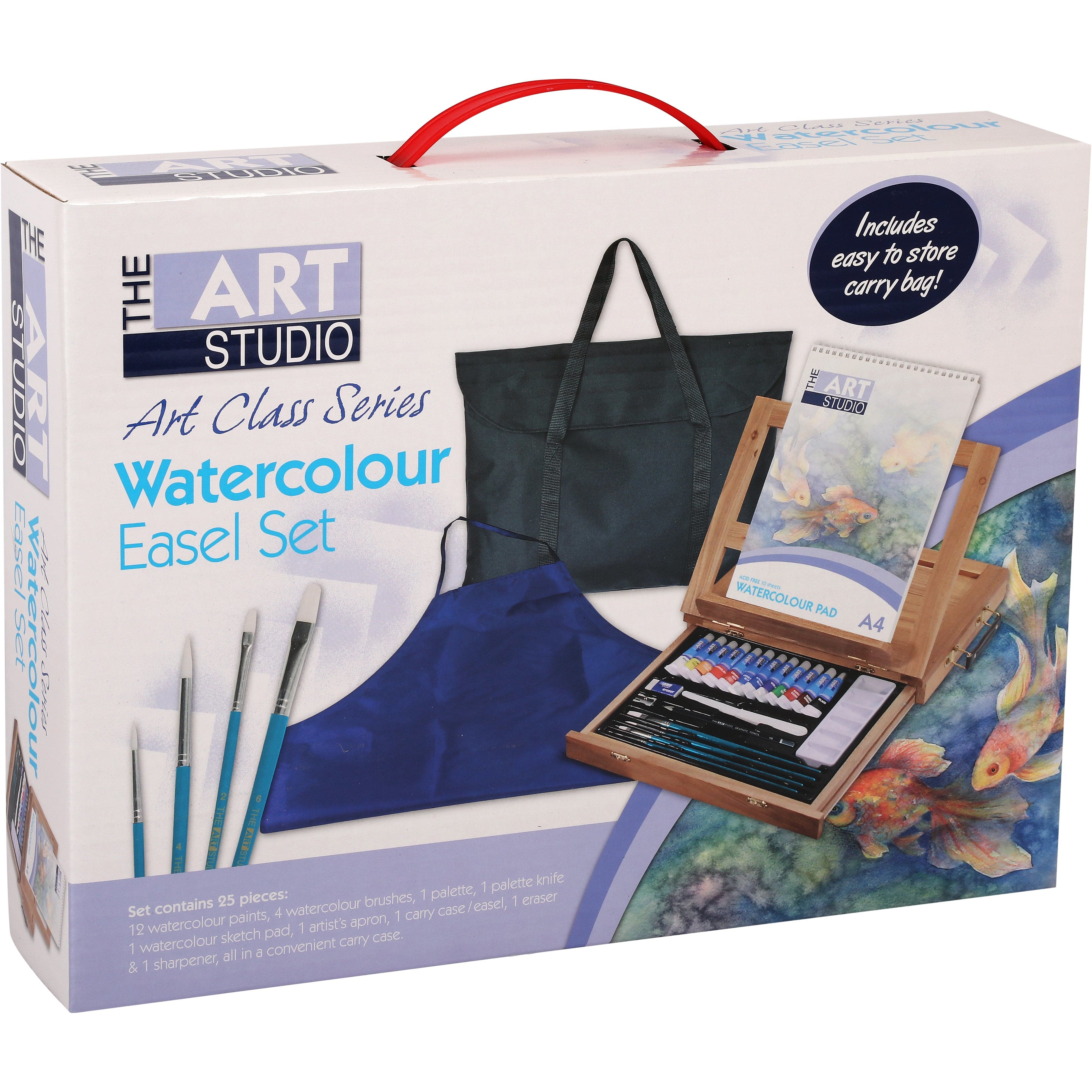 Dark Slate Gray The Art Studio Art Class Series Watercolour Easel Art Watercolour Painting Sets
