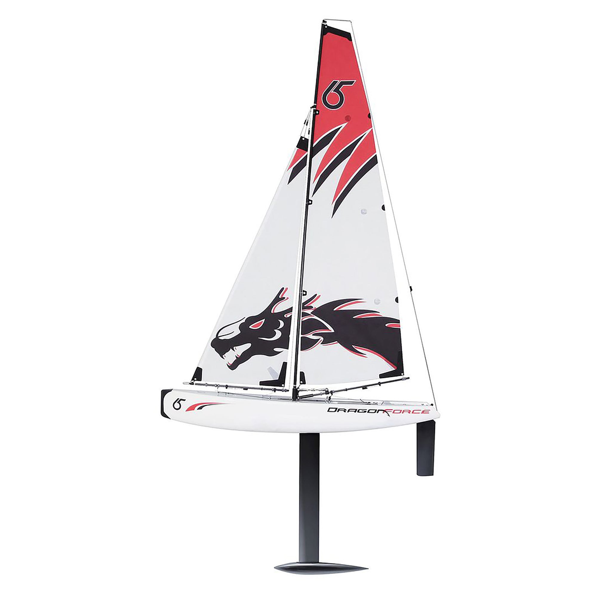 Joysway DragonForce 65 V5 2.4GHz RTR DF65 RG65 Class RC Yacht - White Edition (includes Transmitter & Receiver), Multicolour