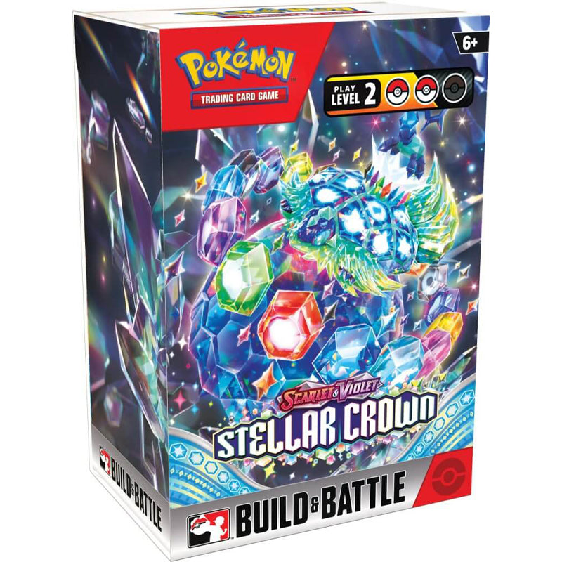 Pokemon TCG Scarlet & Violet 7 Stellar Crown Build & Battle Box