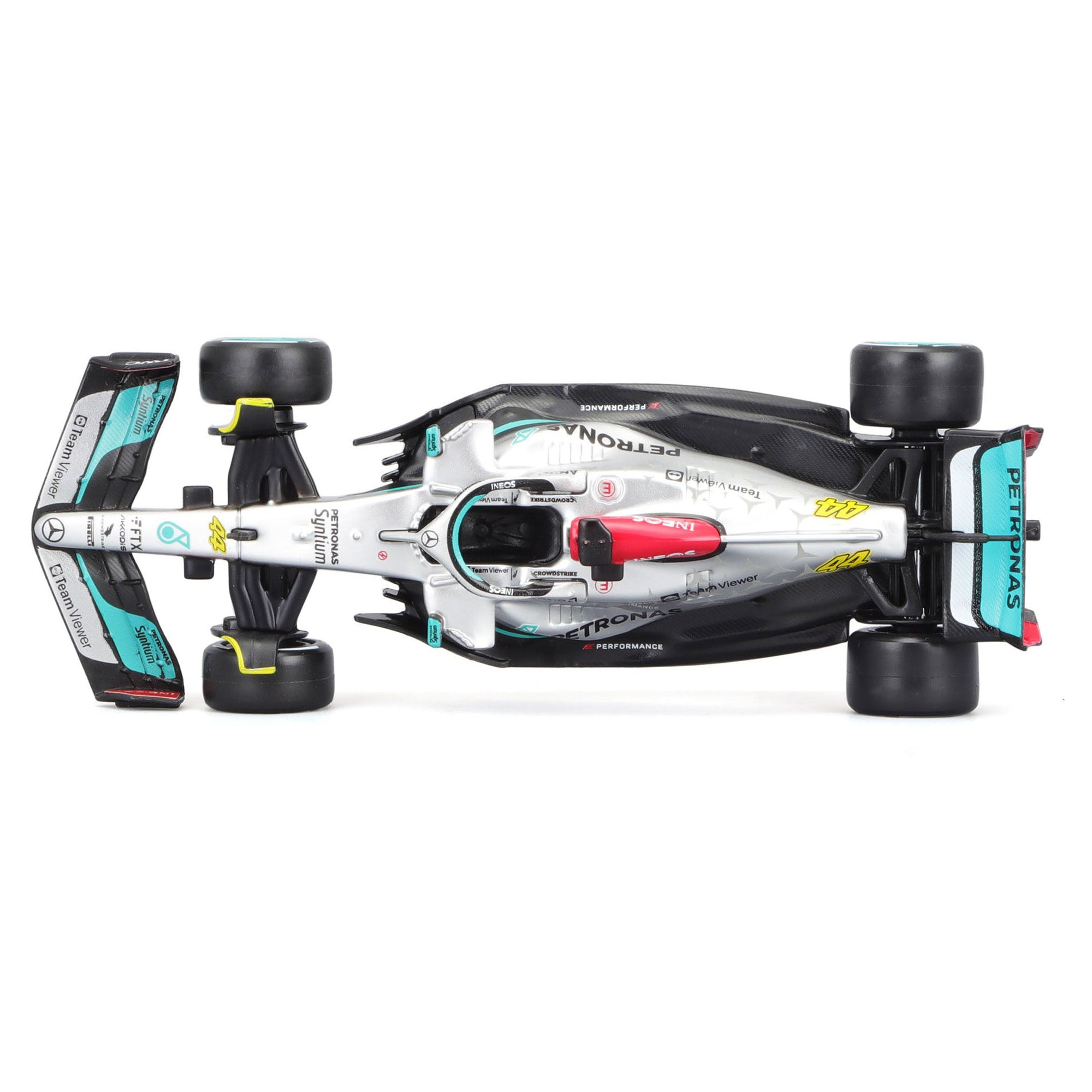 Bburago 1:43 2022 F-1 Mercedes AMG W13 Hamilton