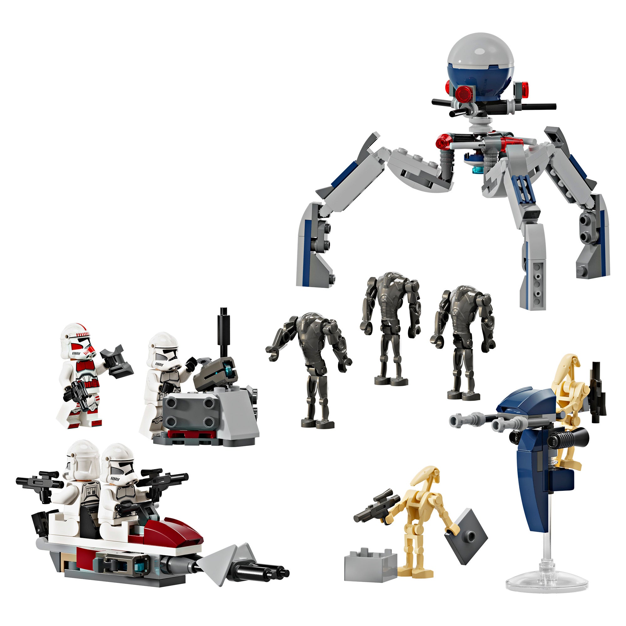 LEGO Star Wars Clone Trooper & Battle Droid Battle Pack 75372, (215-pieces)