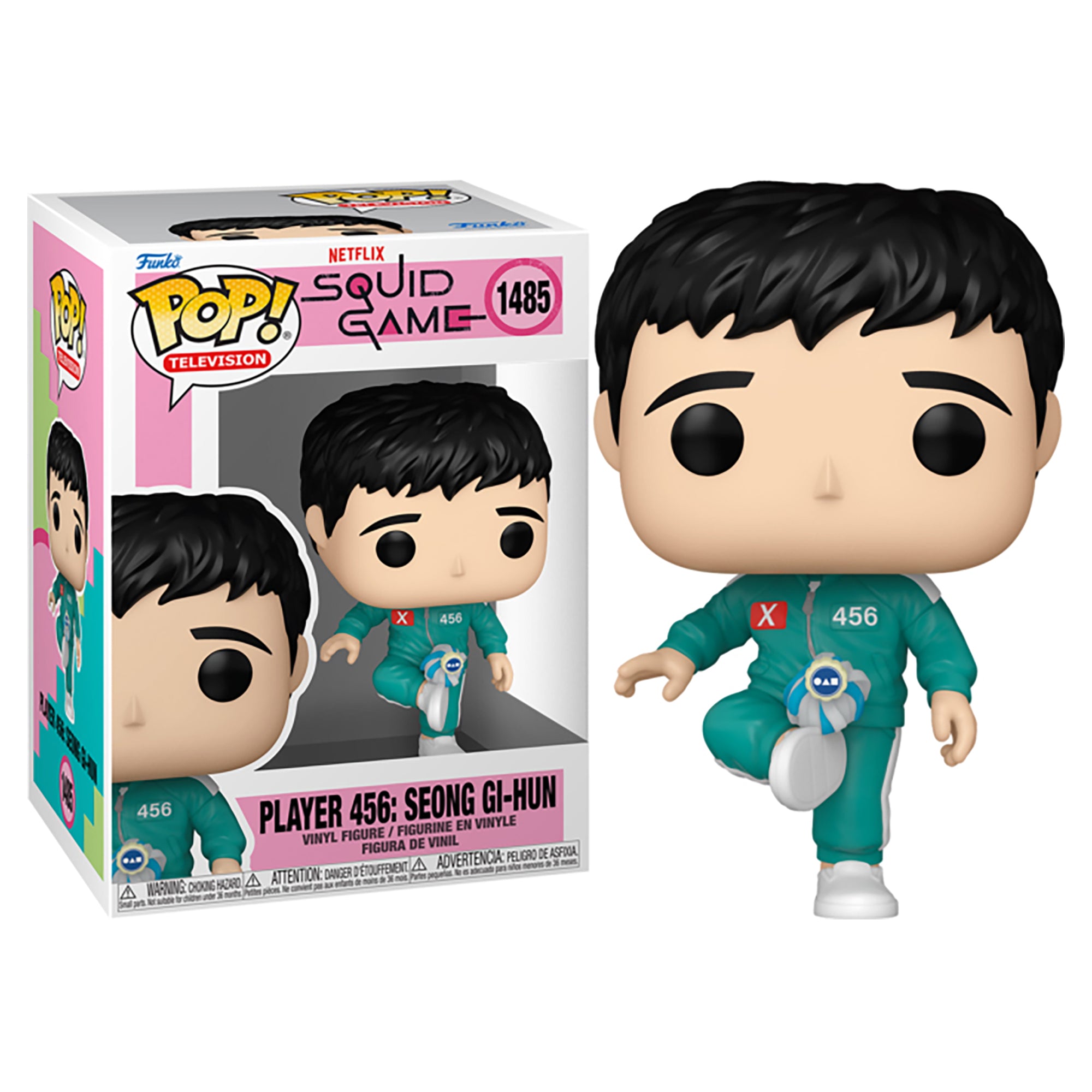 Funko Squid Game Player 456: Seong Gi-Hun Pop! #1485