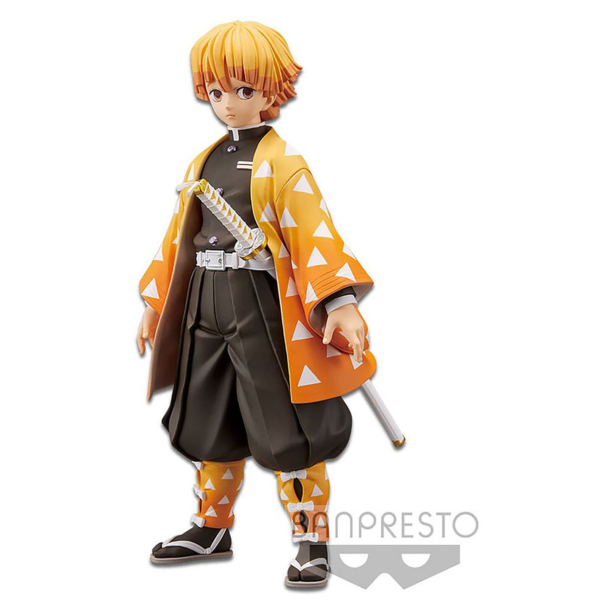 Banpresto Demon Slayer - Kimetsu no Yaiba Grandista - Zenitsu Agatsuma Anime Action Figure