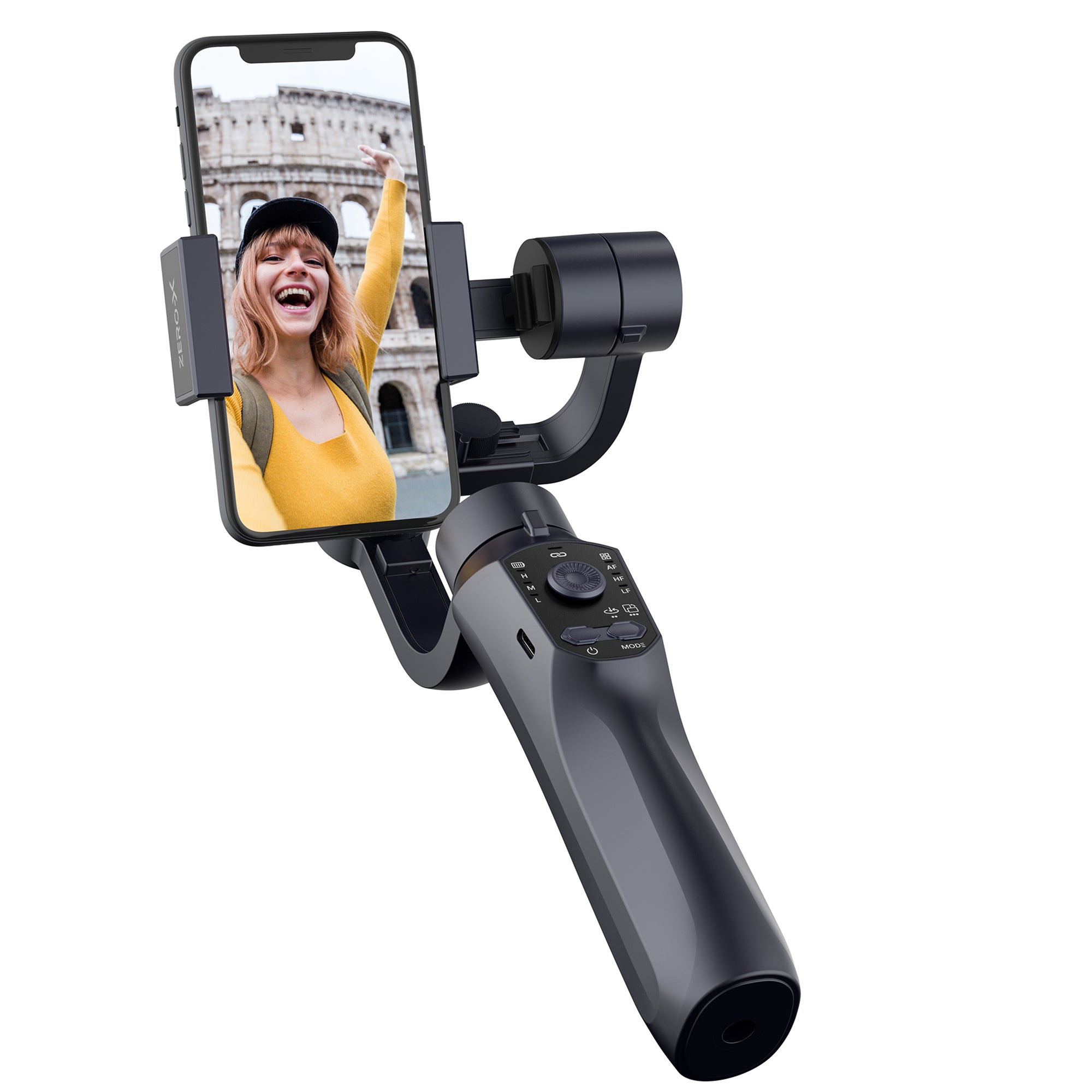 Zero-X-3 Axis Gimbal With Power Bank New