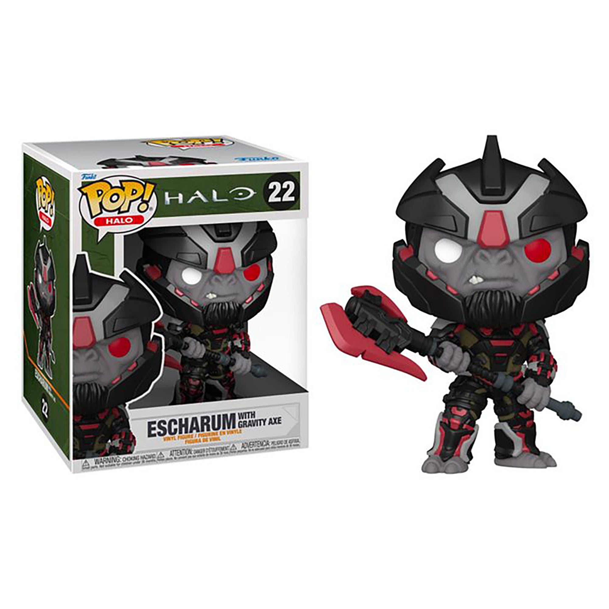 Funko Halo Infinite - Escharum with Gravity Axe 15cm Super Sized Pop! Vinyl Figure