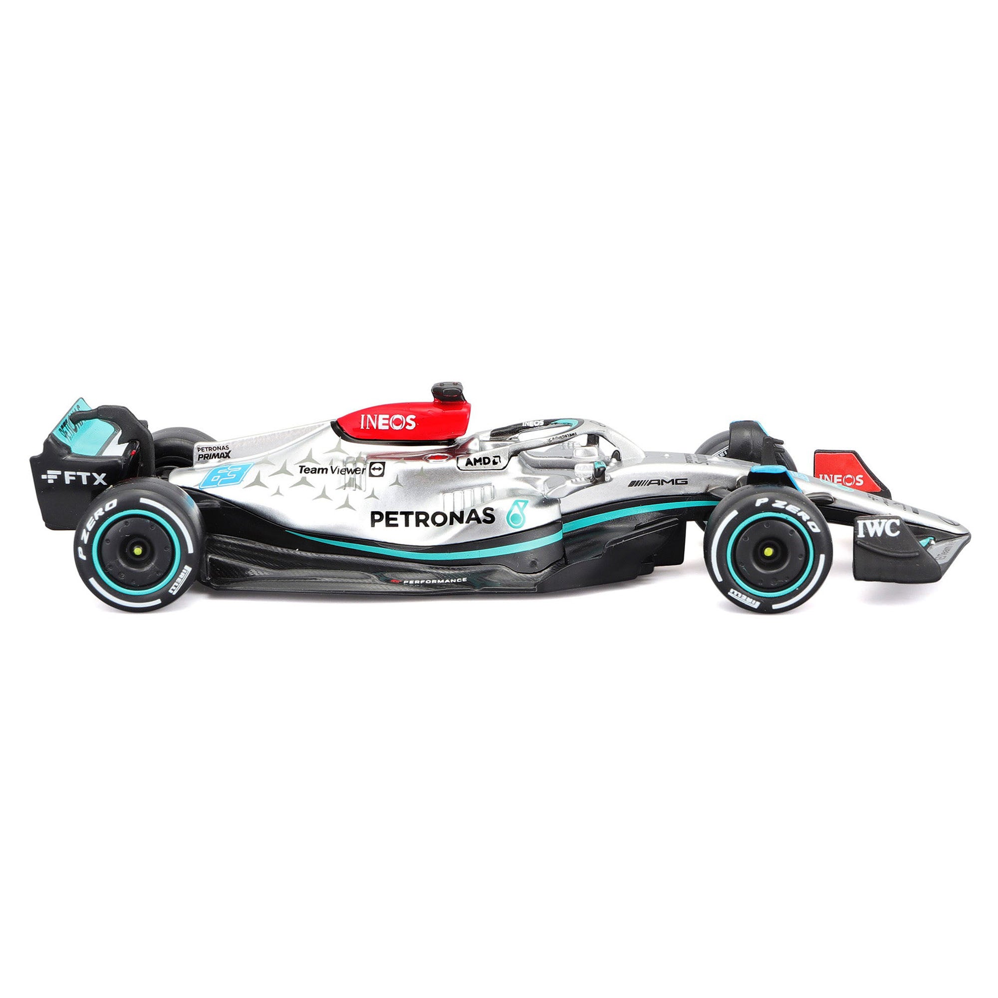 Bburago 1:43 2022 F-1 Mercedes AMG W13 Russell