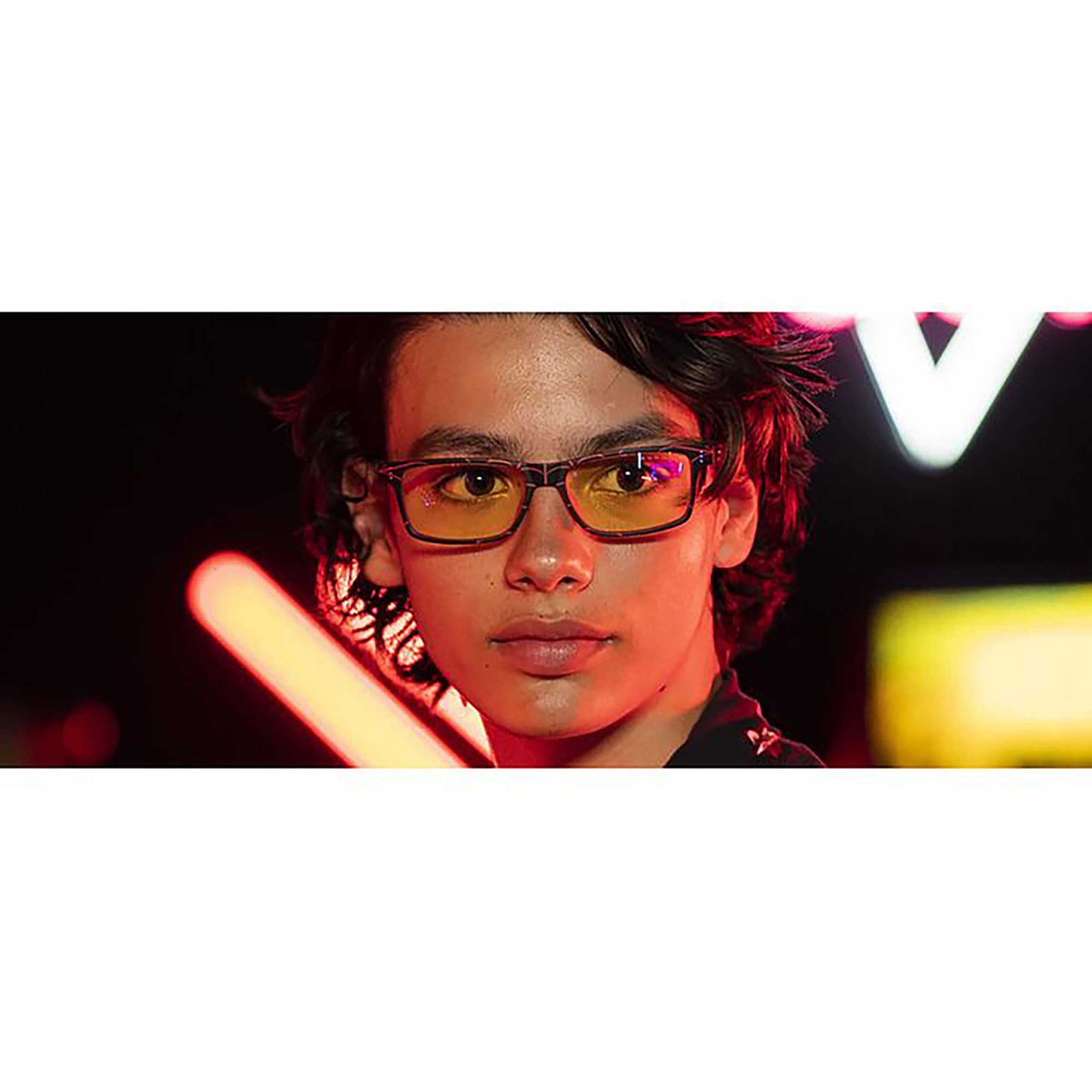 Gunnar Cruz Amber Spider-Man Miles Edition Indoor Digital Eyewear, Morales