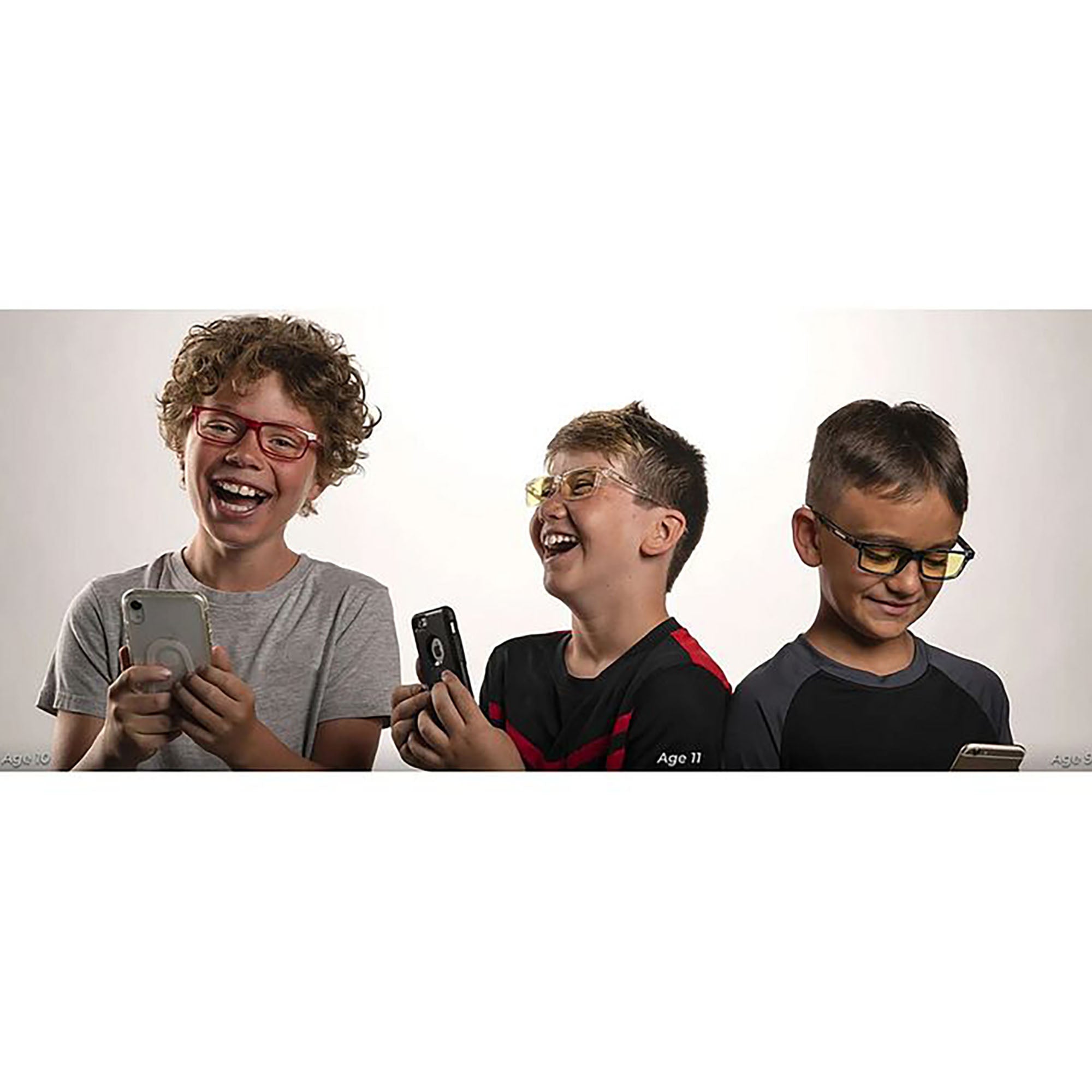 Gunnar Cruz Kids Indoor Digital Eyewear/Glasses, Clear Grey (4-8 years)