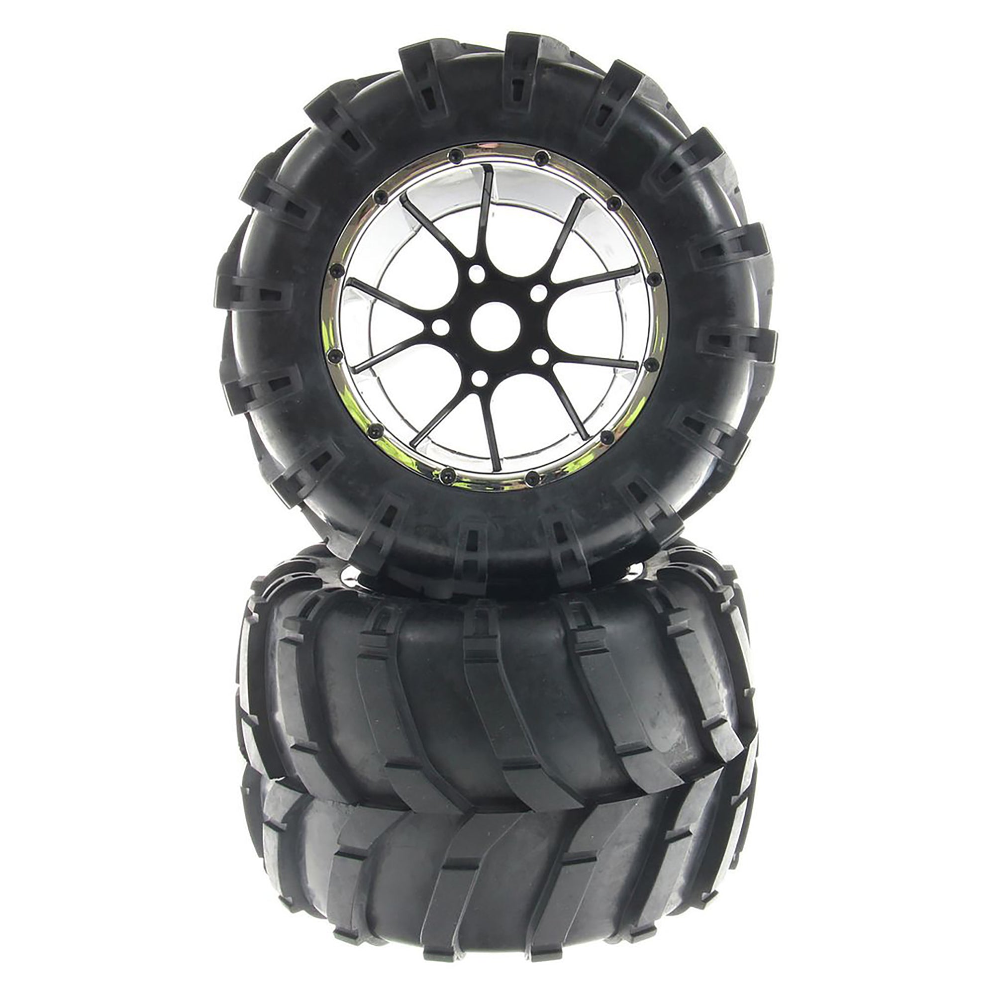 HSP Racing 50017 Wheels Complete(50015+50016) (Pack of 2)