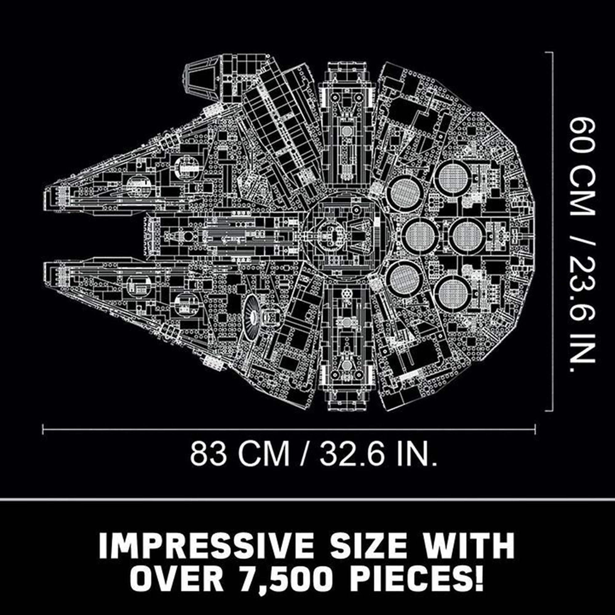 LEGO Star Wars Millennium Falcon 75192 (7541 pieces)