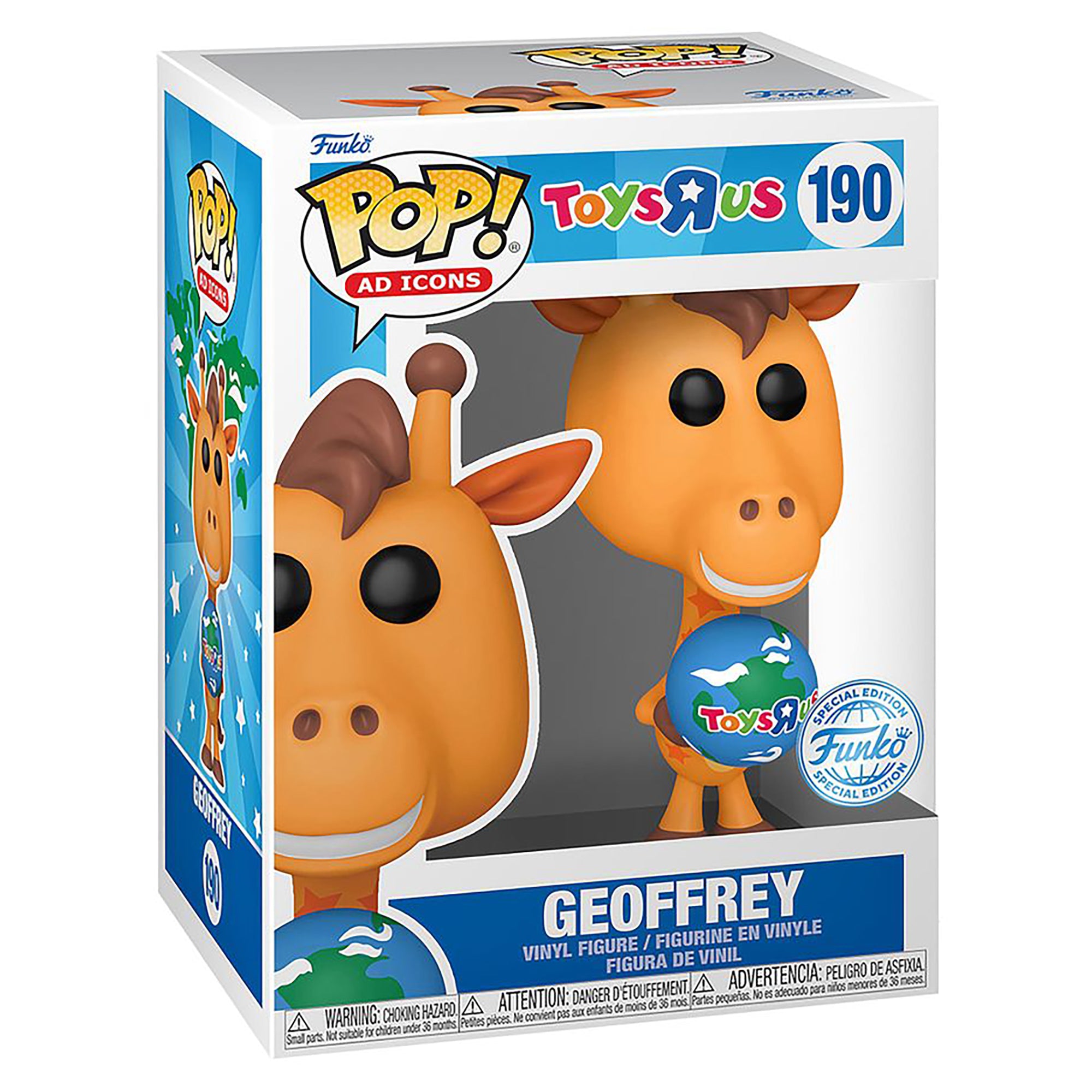 Funko Toys R Us Geoffrey Giraffe with Globe Exclusive Pop! Vinyl