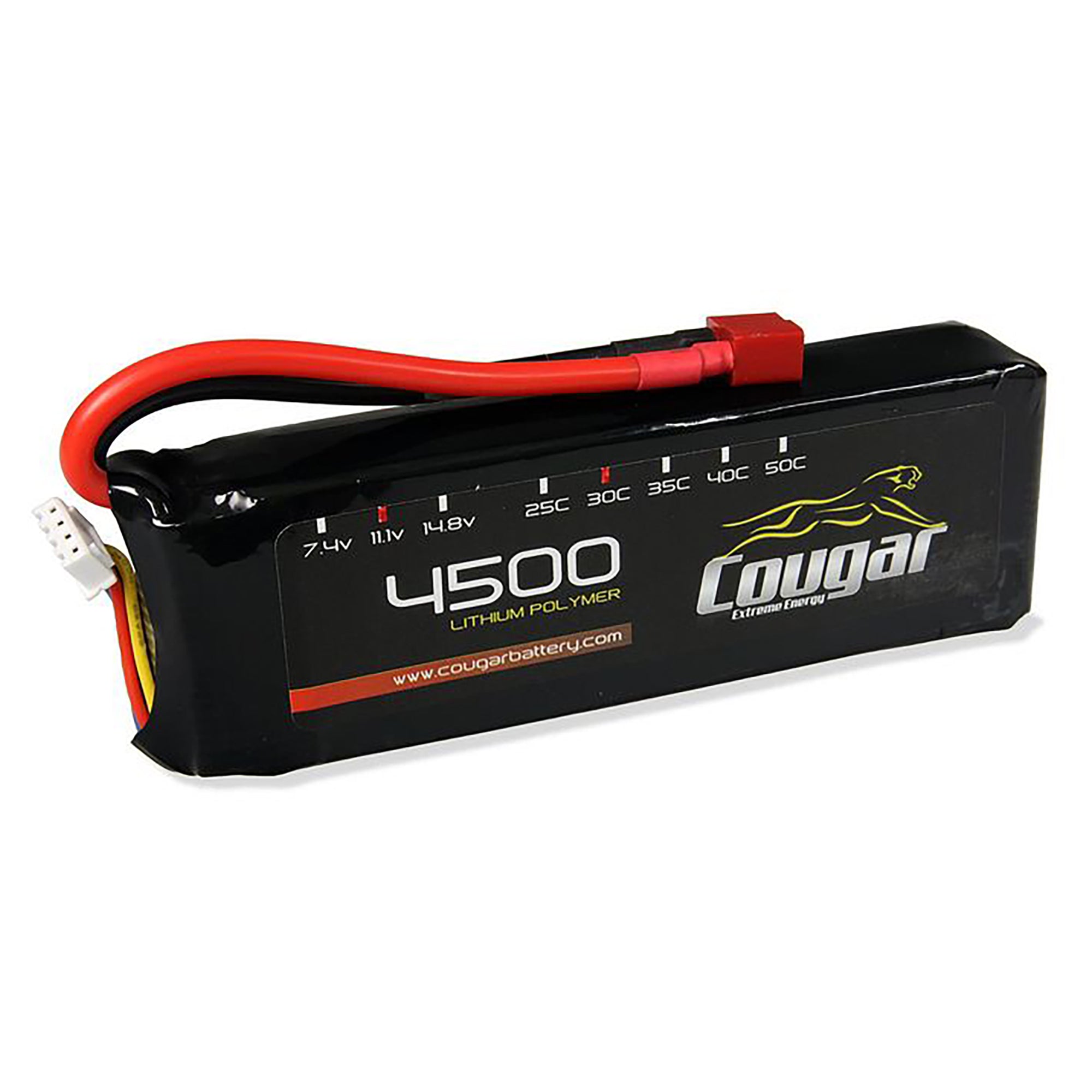 Cougar 4500mAh 11.1v 3S 30C Soft Case LiPo Battery