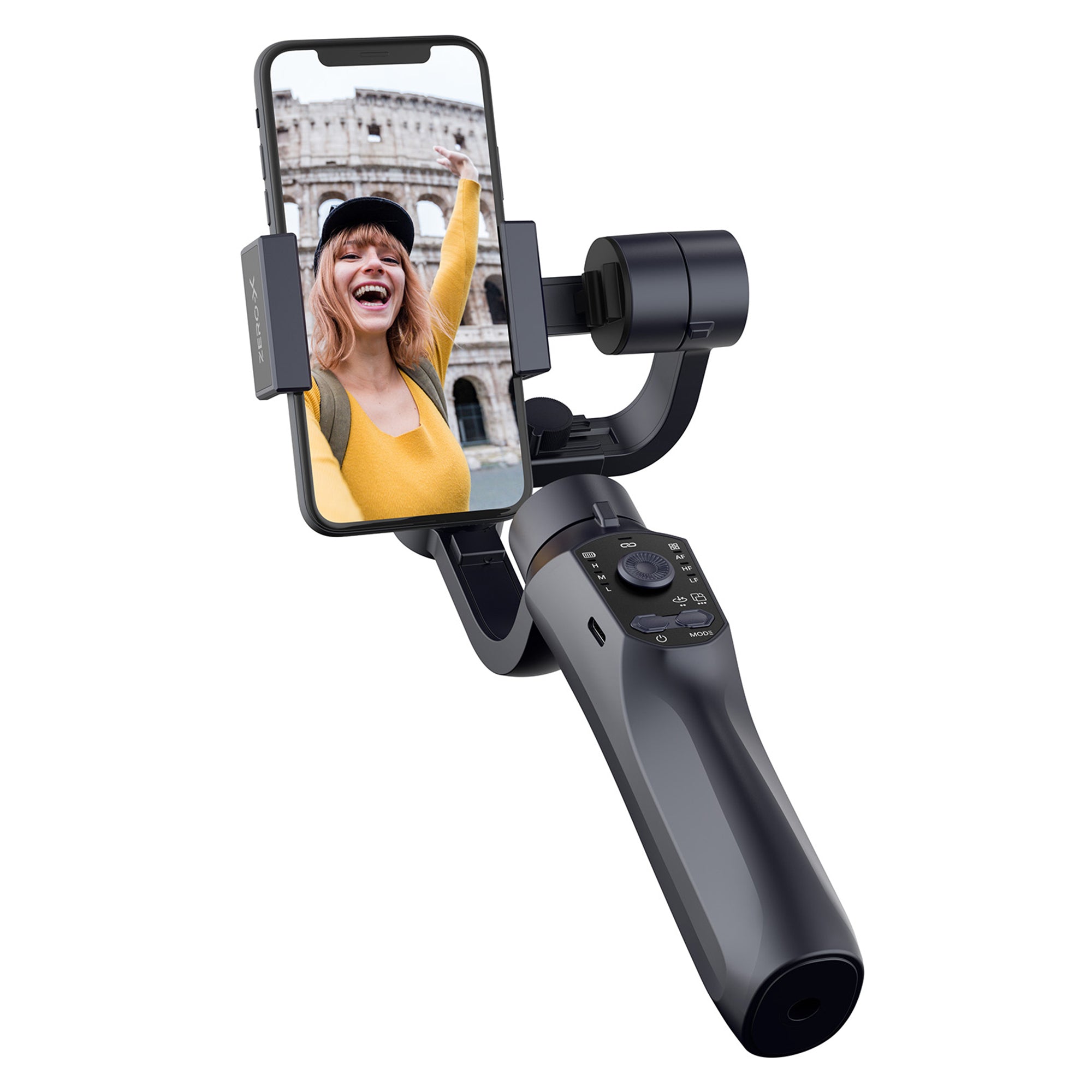 Zero-X 3Axis Gimbal With Ai And Fill Light New