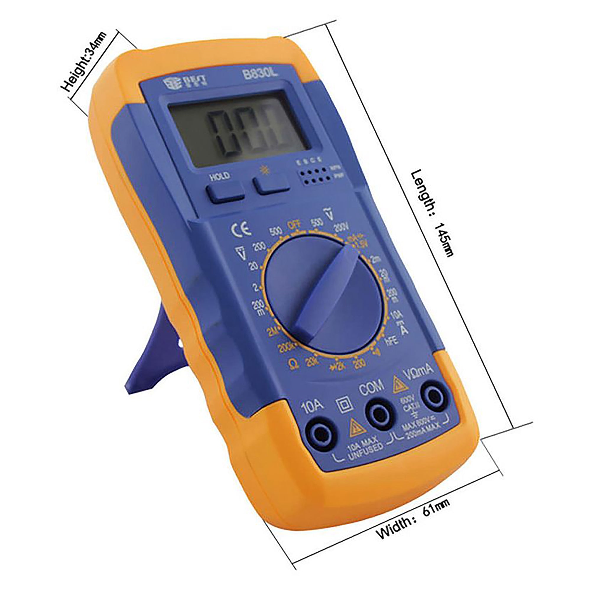 BST B830L LCD Digital Multimeter