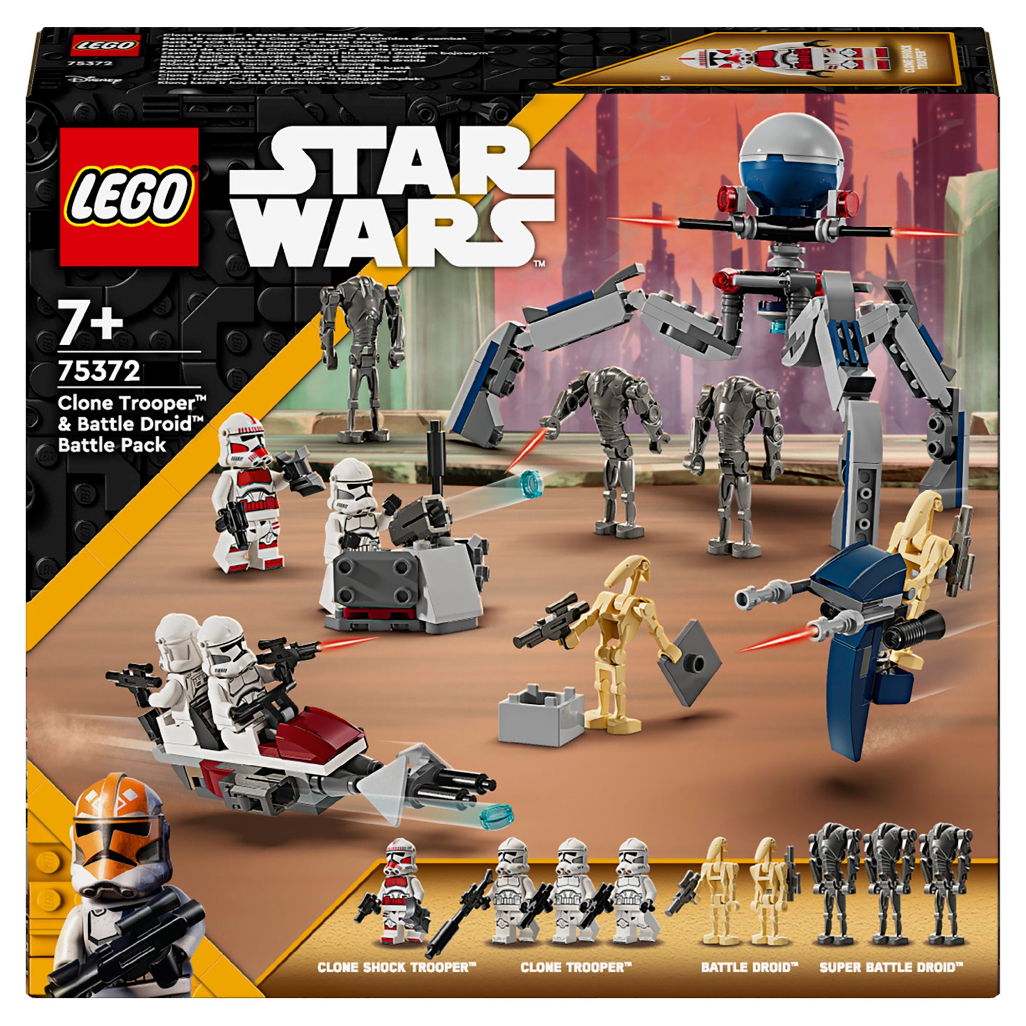 LEGO Star Wars Clone Trooper & Battle Droid Battle Pack 75372, (215-pieces)