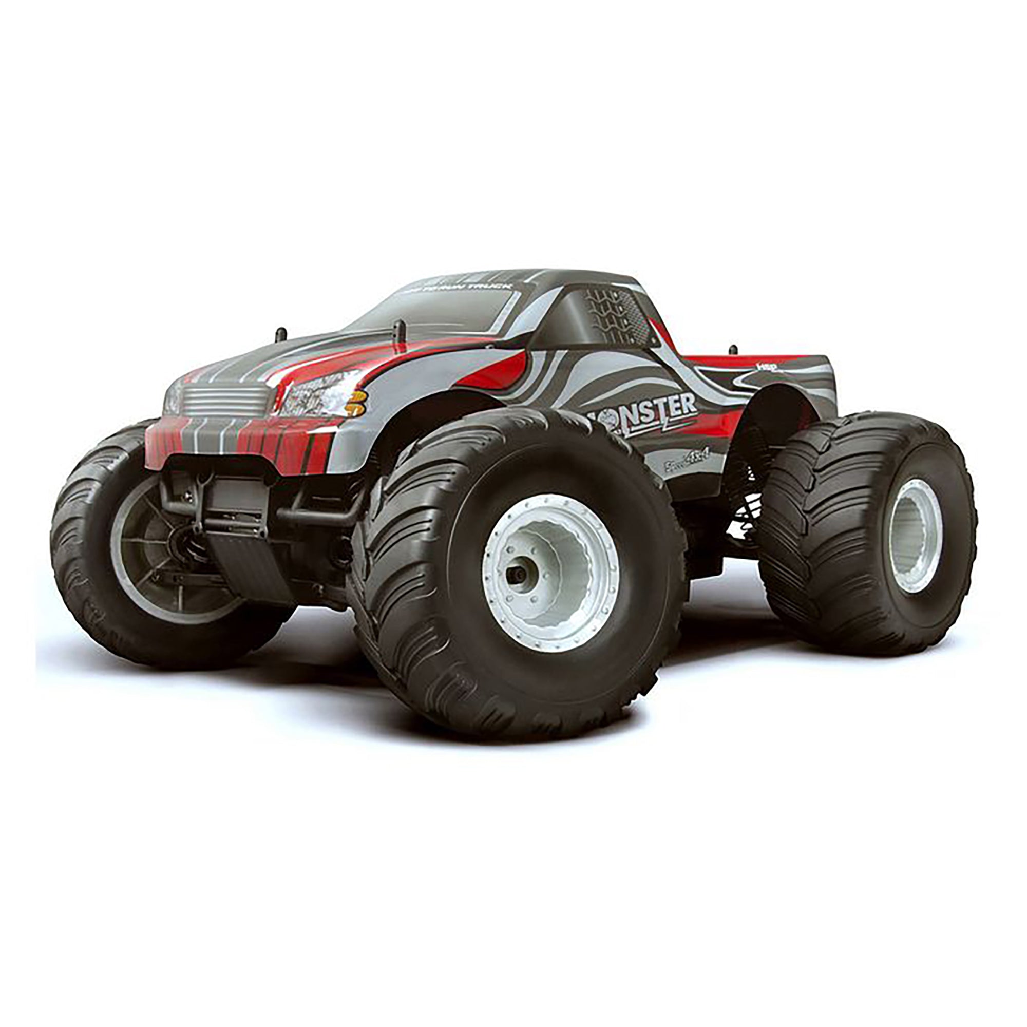 HSP Racing 94111-88022 1/10 2.4Ghz Electric 4WD Off Road Brontosaurus RTR RC Monster Truck