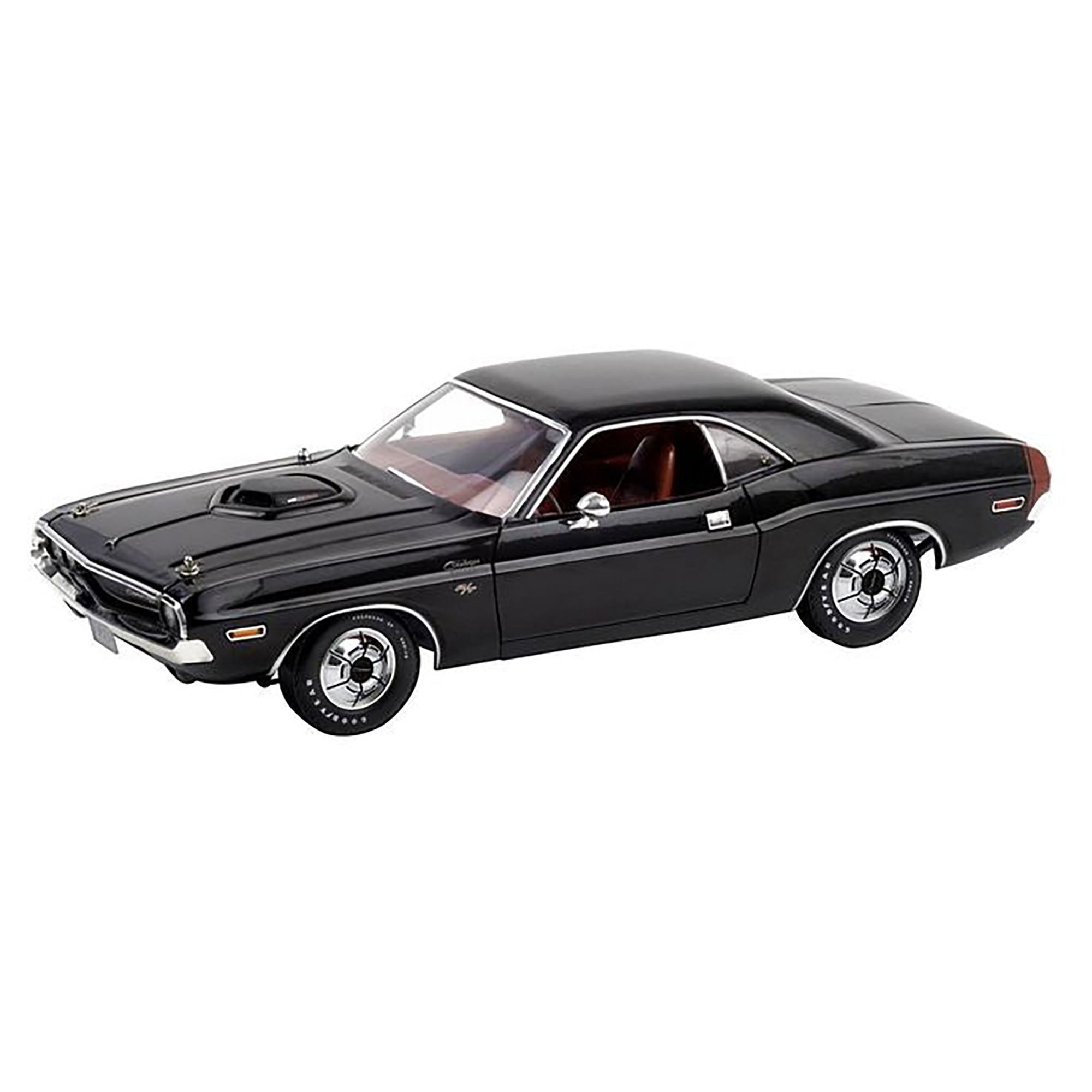 Greenlight 1/18 1970 Dodge Challenger R/T 440 with Red Interior (Pack of 6)