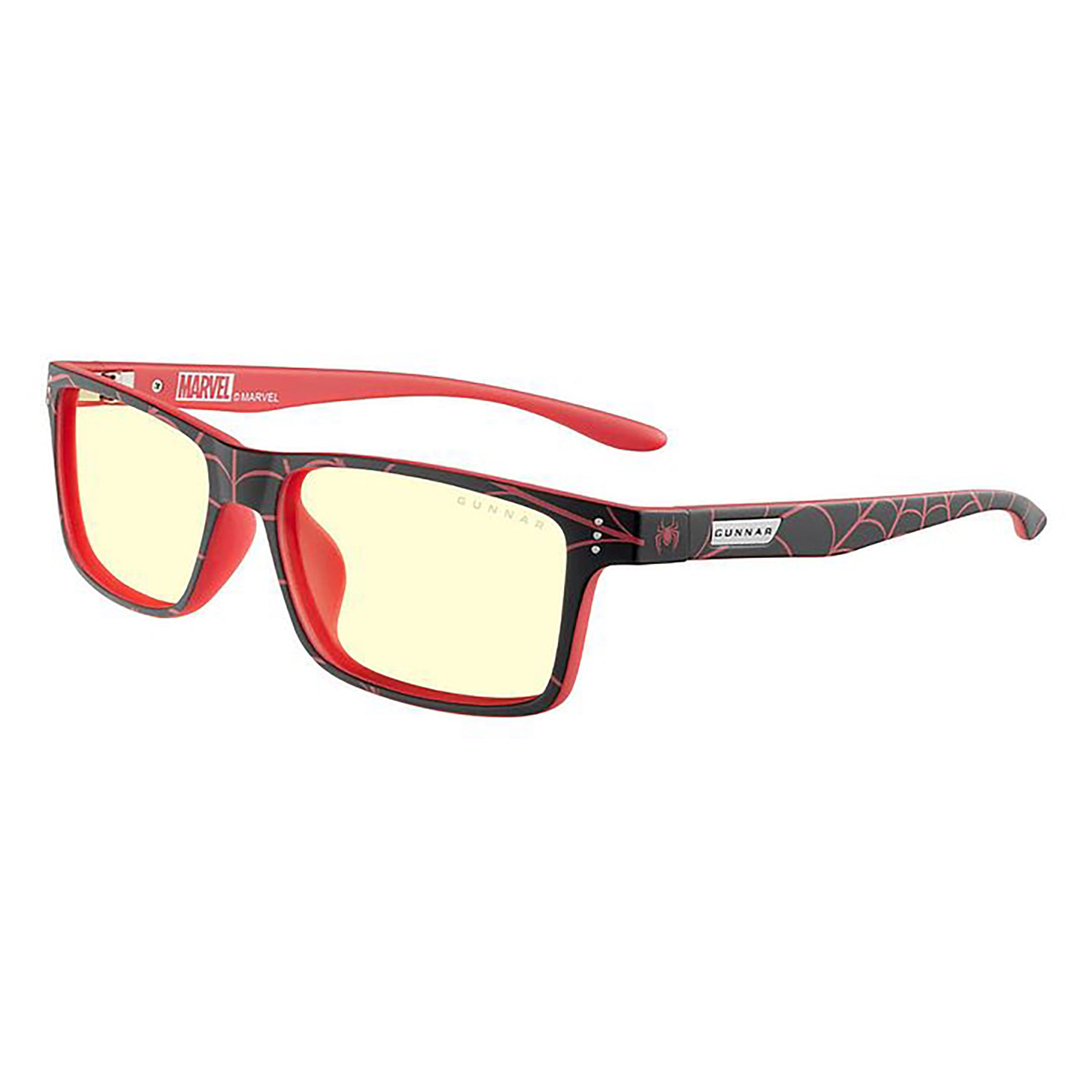 Gunnar Cruz Amber Spider-Man Miles Edition Indoor Digital Eyewear, Morales