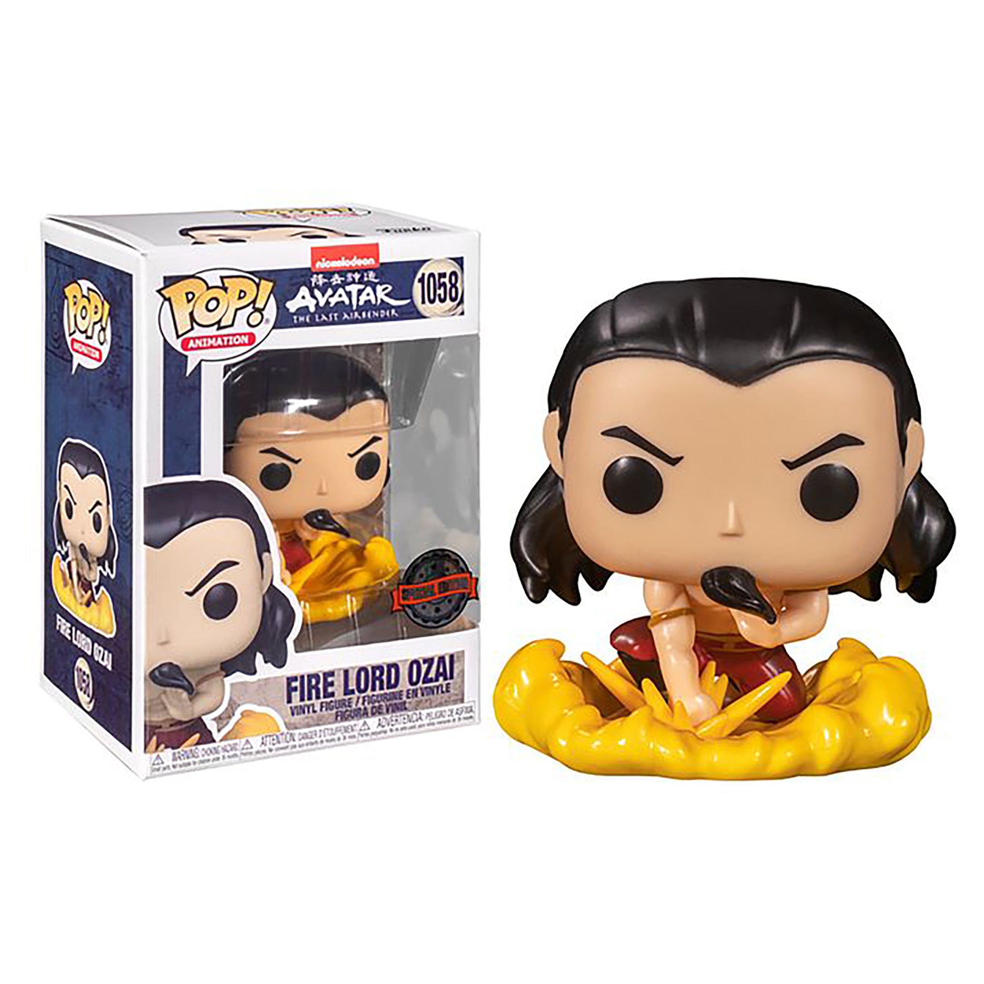 Funko Avatar: The Last Airbender - Fire Lord Ozai Shirtless Pop! Vinyl Figure