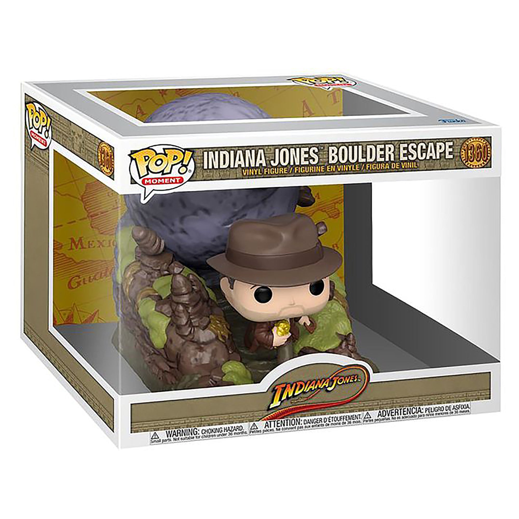 Funko Indiana Jones: Raider of the Lost Ark - Boulder Scene Pop! Moment