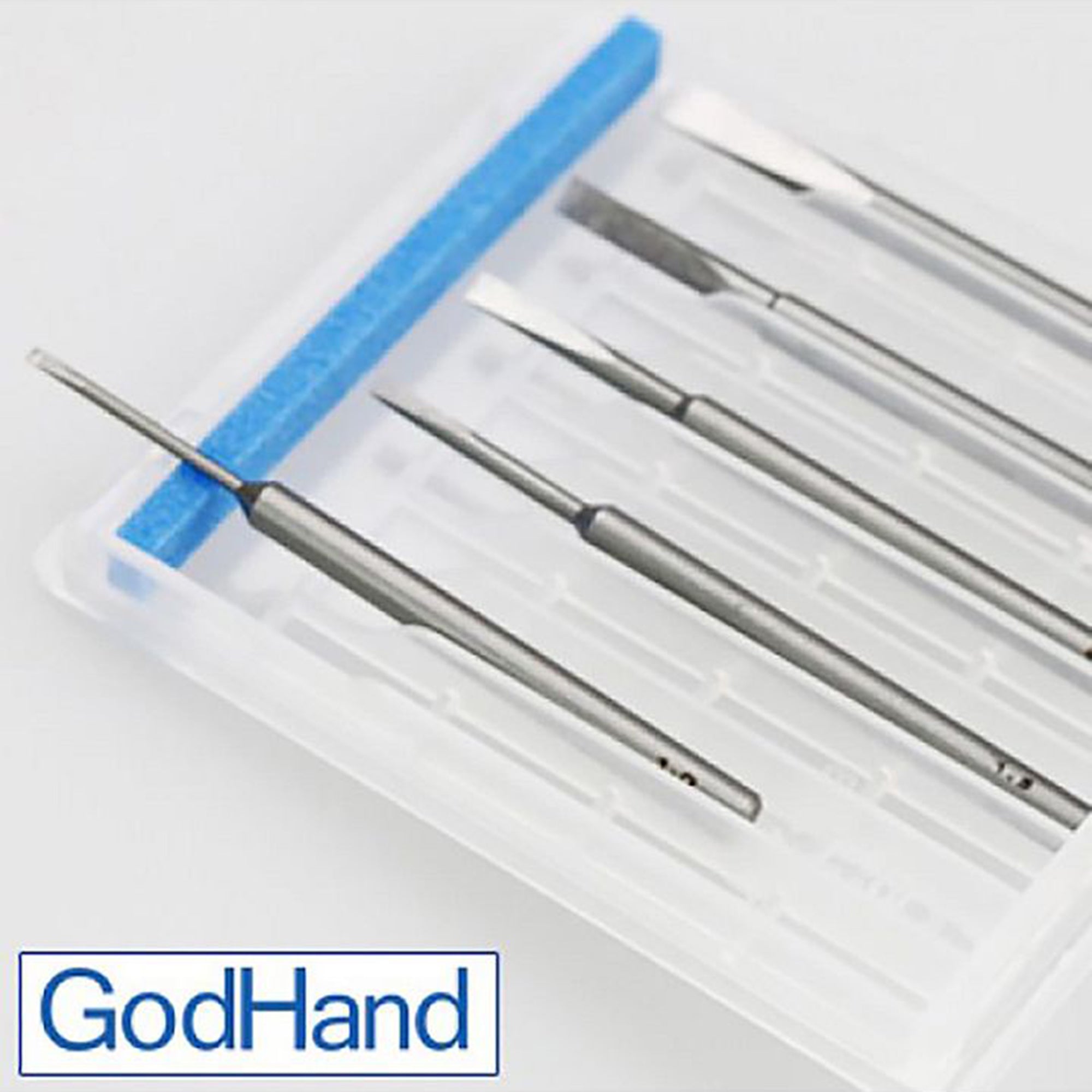 GodHand GH-SB-1-3 Pin Vise Spin Blade Bit Set
