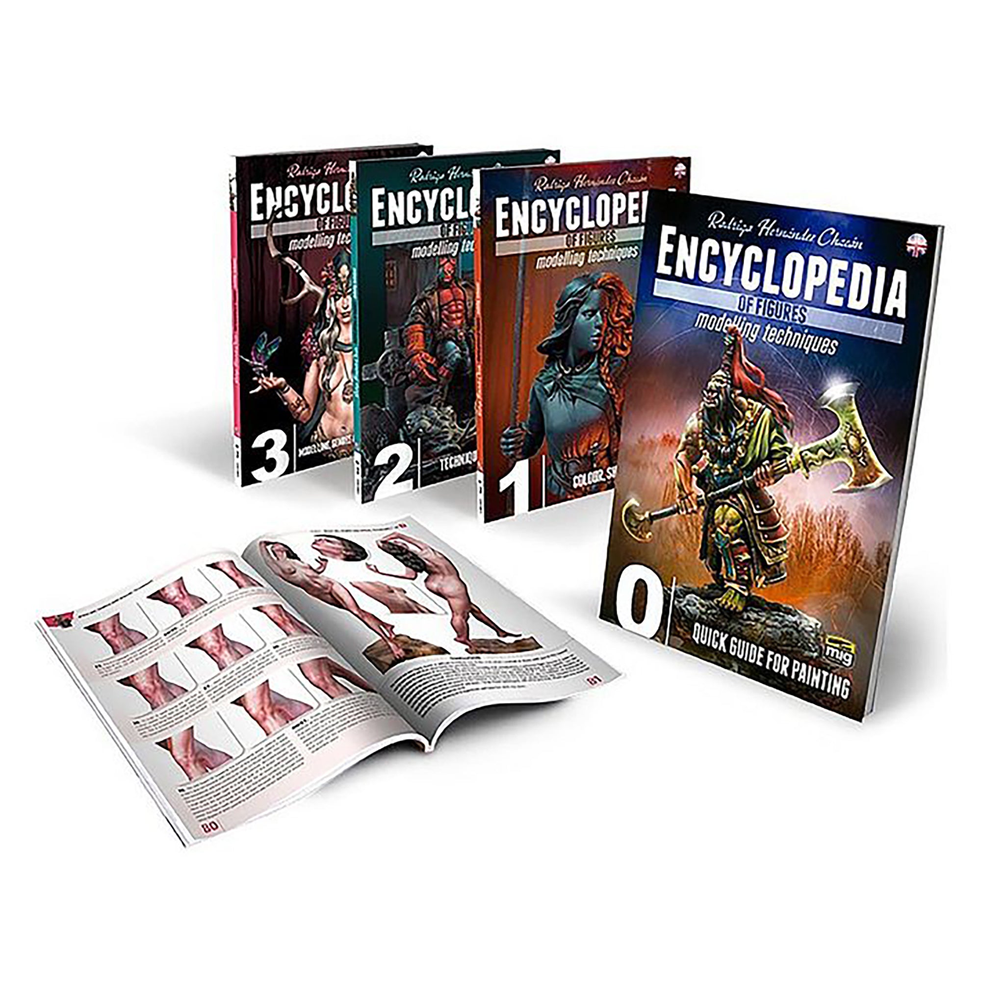AMMO by Mig Jimenez 6219 Complete Encyclopaedia of Figures Modelling Techniques Book (English)