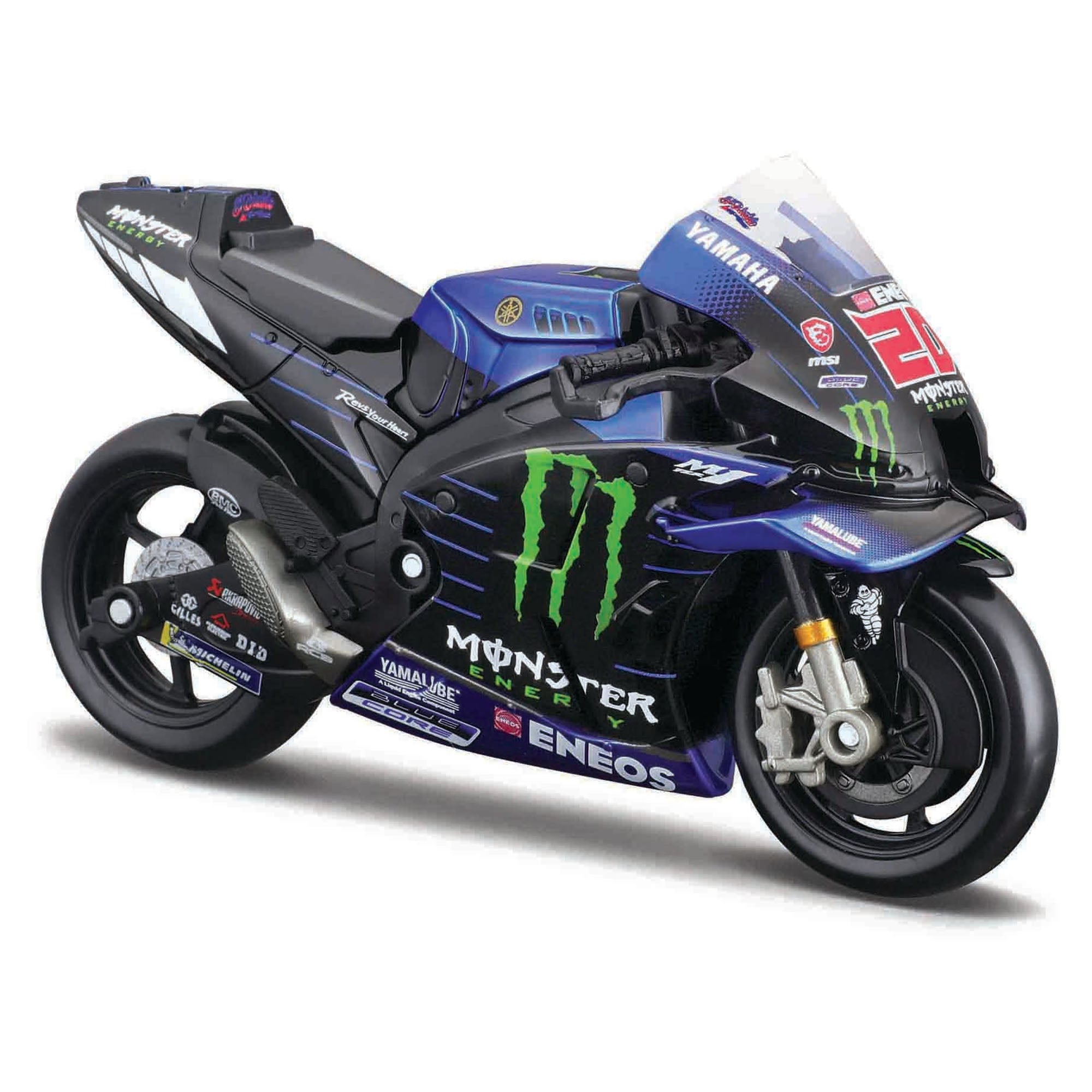 Maisto 1:18 Moto GP 2022 YamahaFactory Racing - Quartararo/Vinales