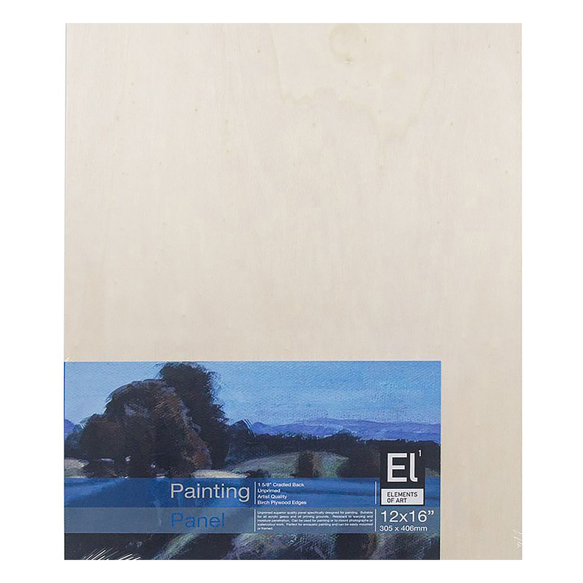 EoA Hardboard Painting Panel (1 5/8 inches & 12x16)