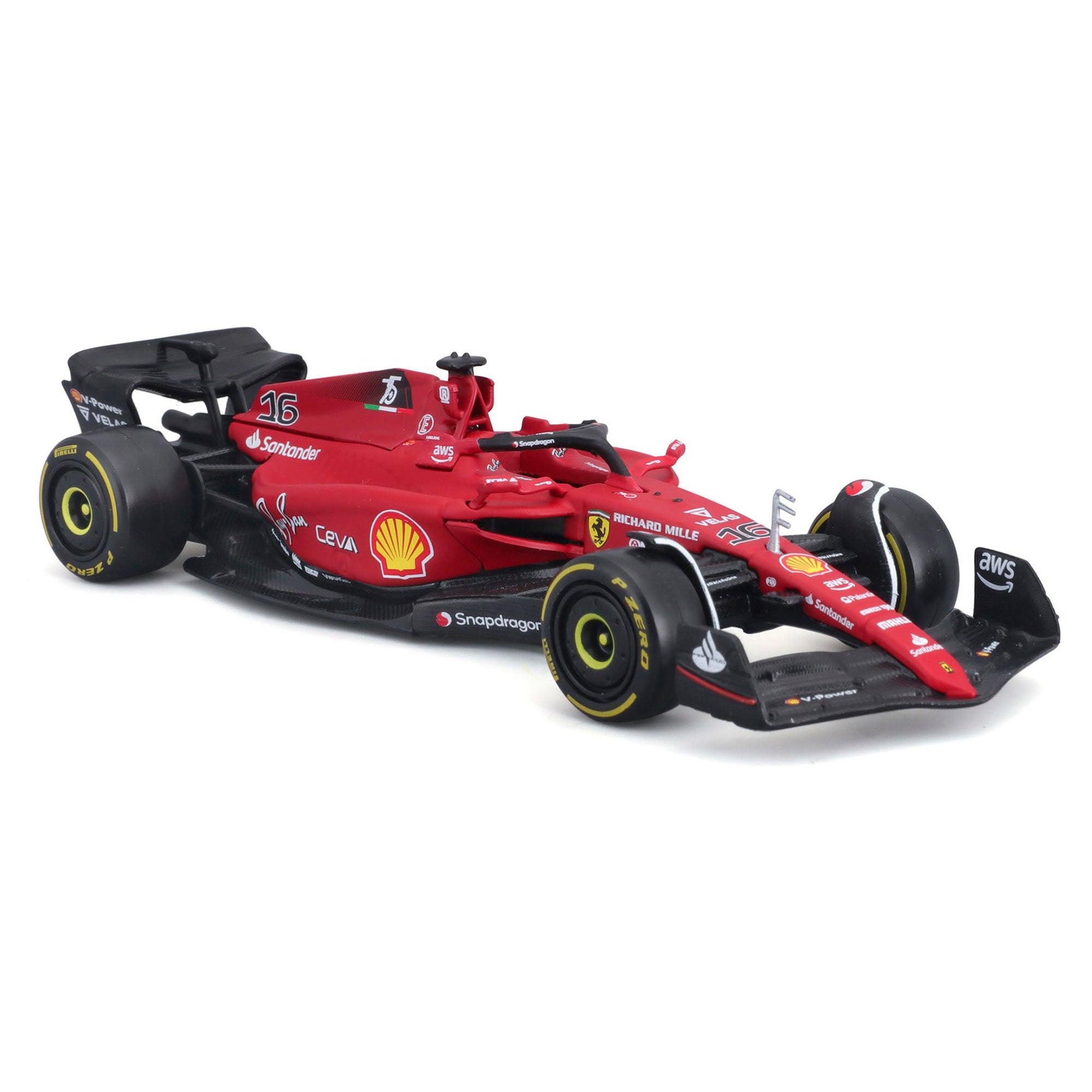 Bburago 1:43 Ferrari Racing 2022 F1 - 75 - Leclerc #16