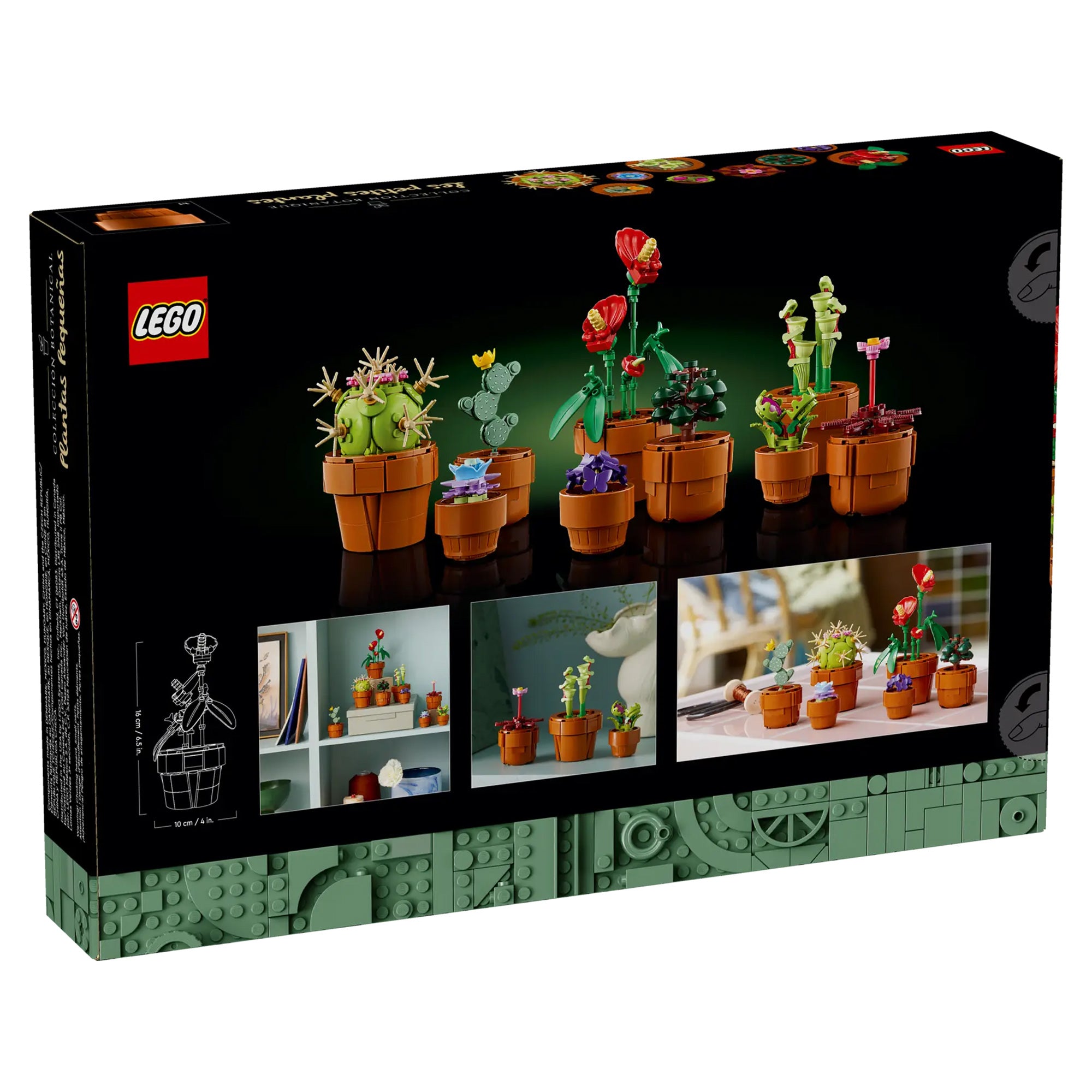 LEGO Botanicals Tiny Plants 10329, (758-pieces)