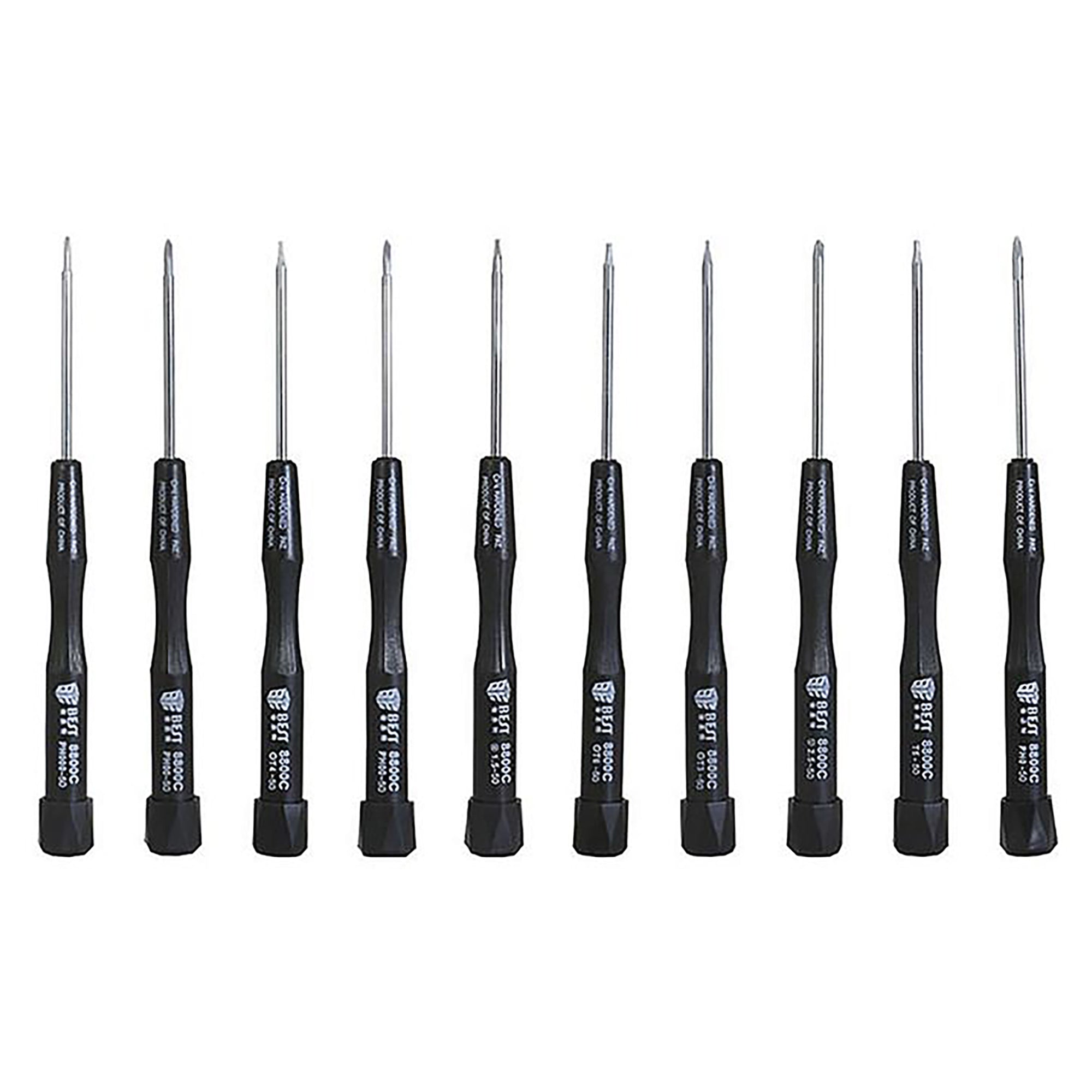 BST Precision Multi-purpose Magnetic 10 in 1 Screwdriver Set Repair Tablet PC Phone
