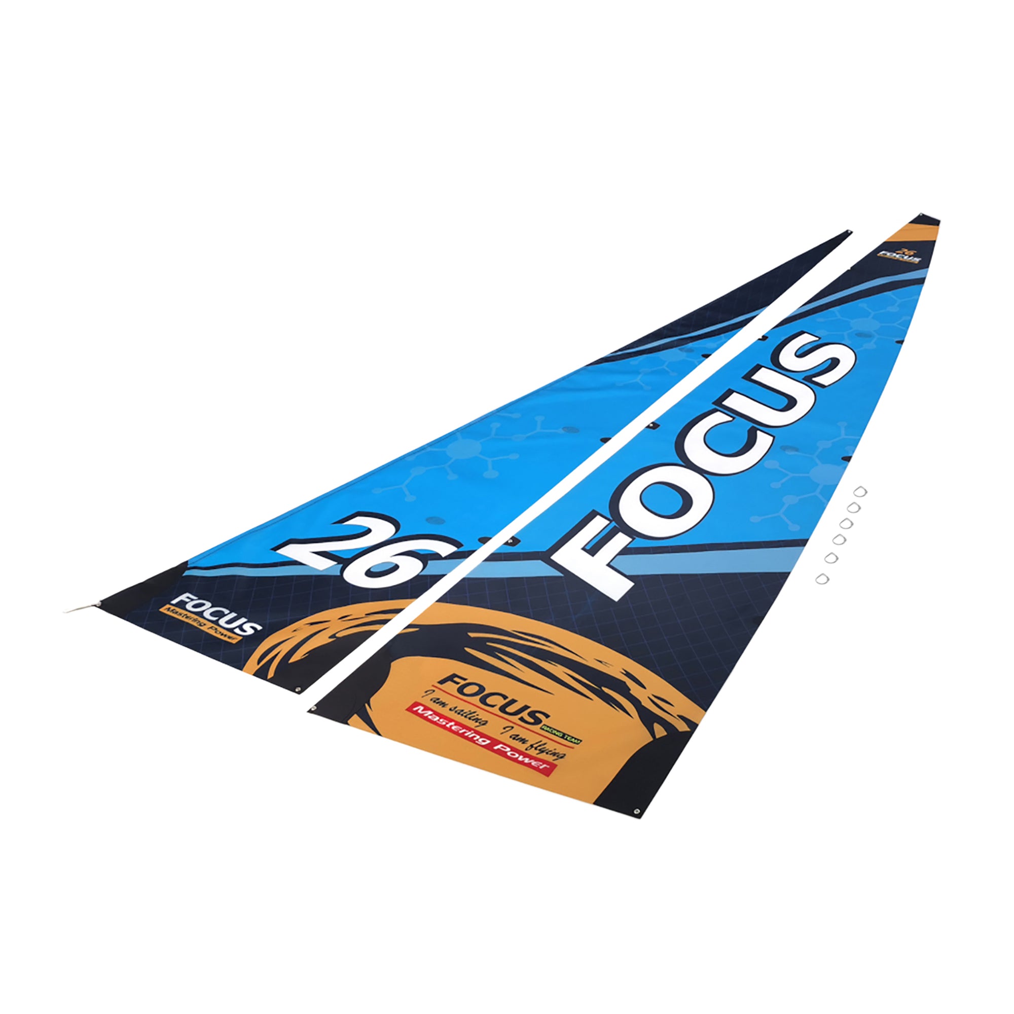 Joysway Focus V3 Blue Main Sails & Jib Sails Set, Blue