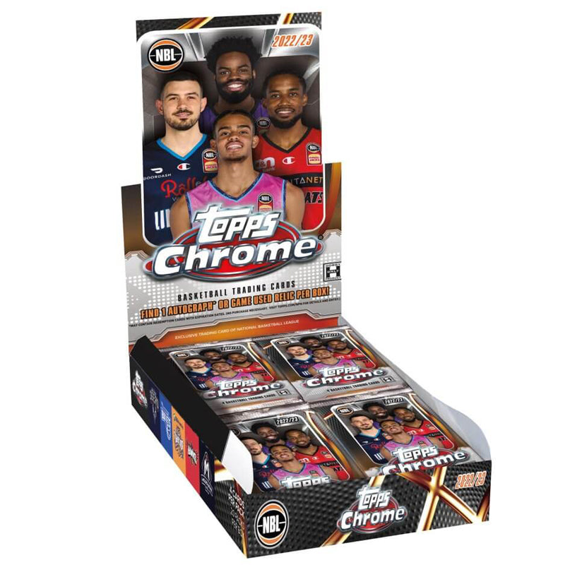 TOPPS 2023 NBL Basketball Cards Box - Chrome