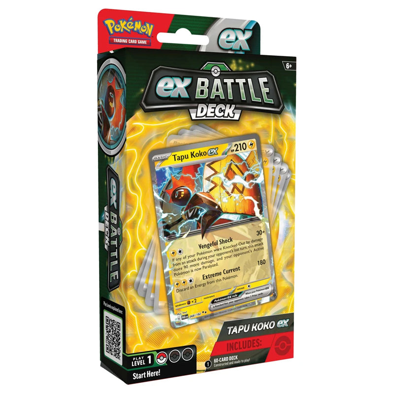 Pokemon TCG Tapu Koko ex Battle Deck