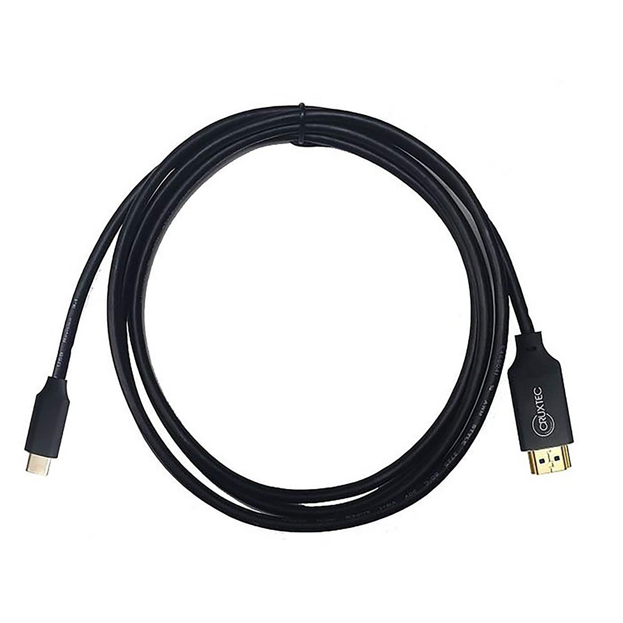 Cruxtec CH4K-05-BK USB-C Male to HDMI Male -4K/60Hz Cable (5 mtrs)
