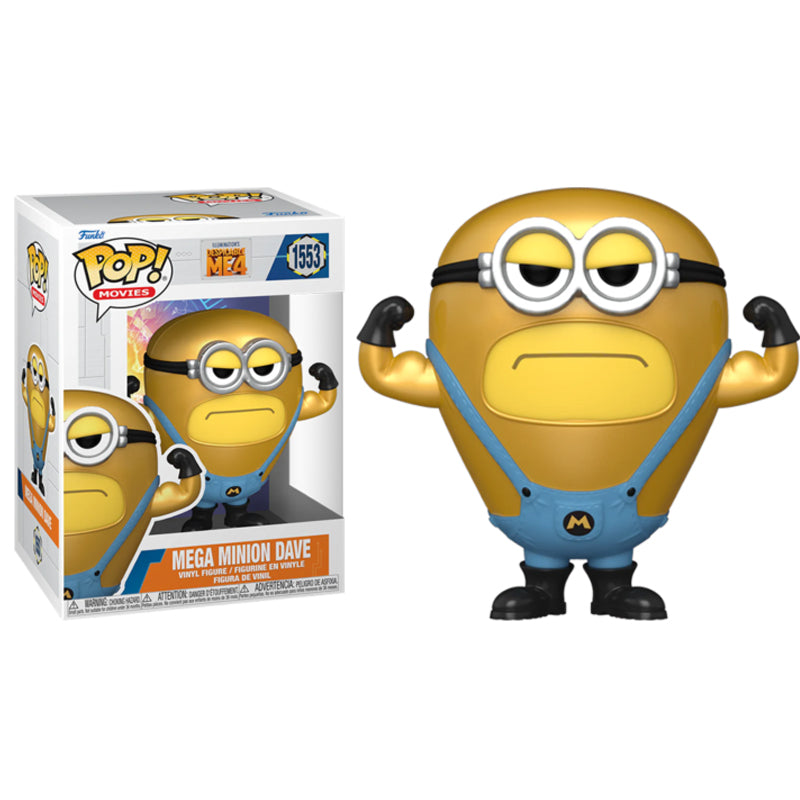 Funko Despicable Me 4 Mega Minion Dave Pop! #1553