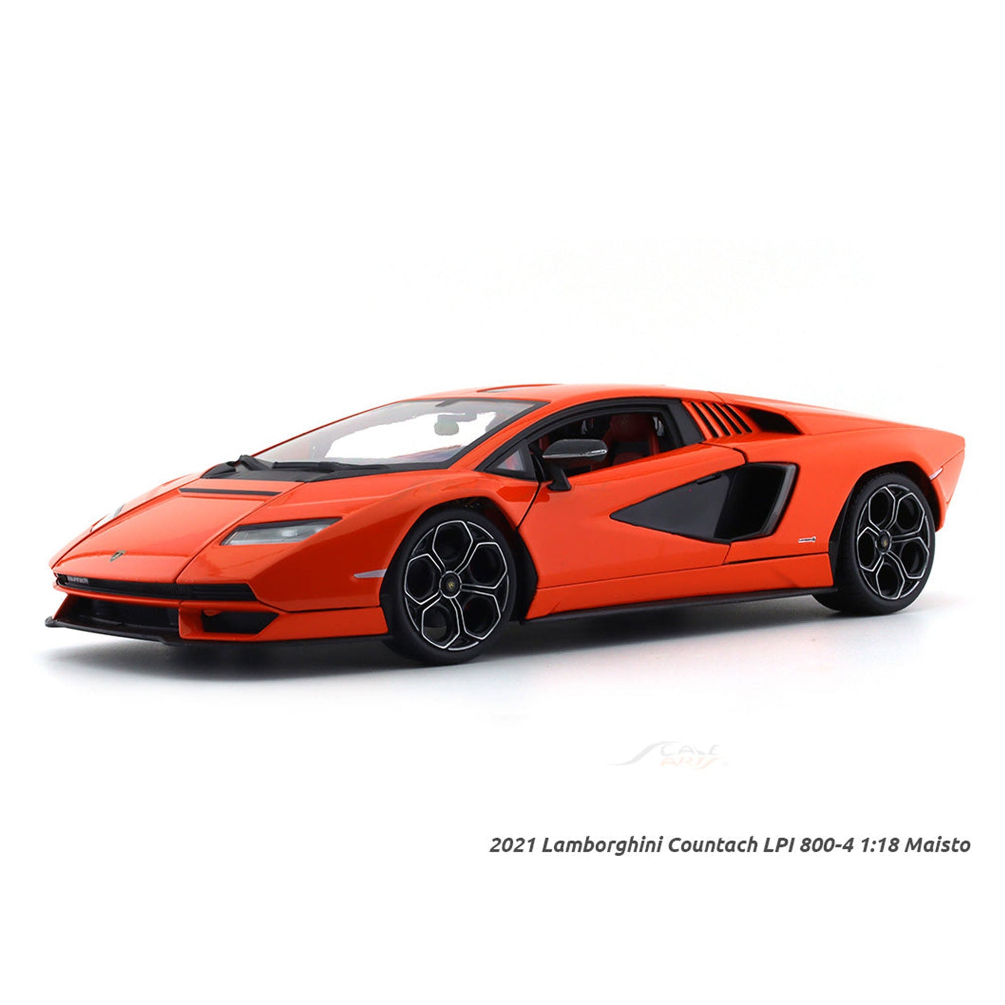 Maisto 1:18 2021 Lamborghini Countach LPI 800-4 Orange