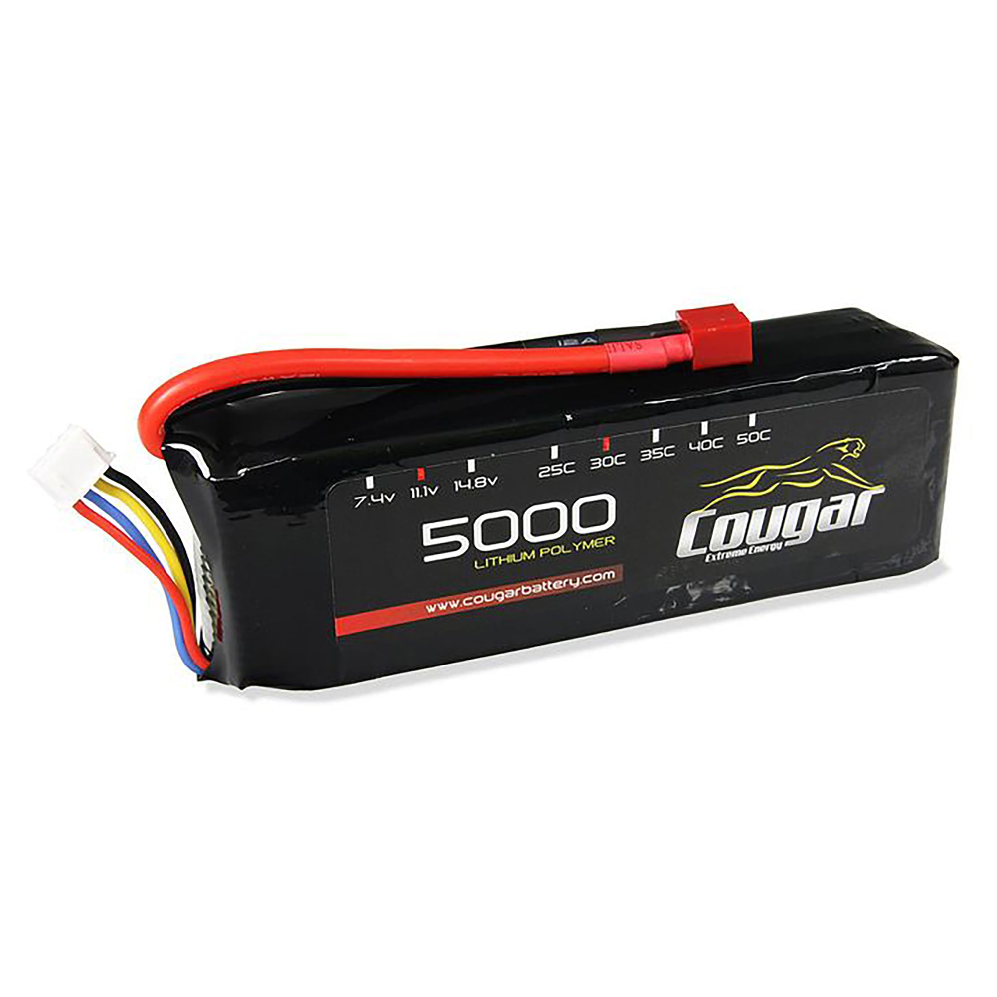 Cougar 5500mAh 11.1v 3S 35C Soft Case LiPo Battery