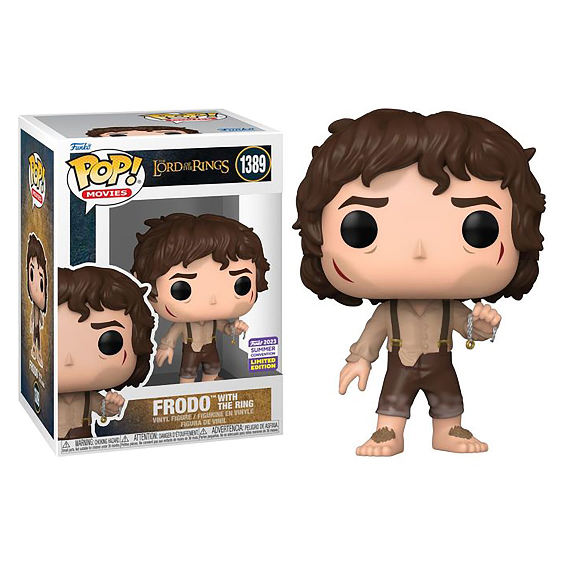 Funko Lord Of The Rings Frodo with Ring Sdcc 2023 Pop! Vinyl Figure