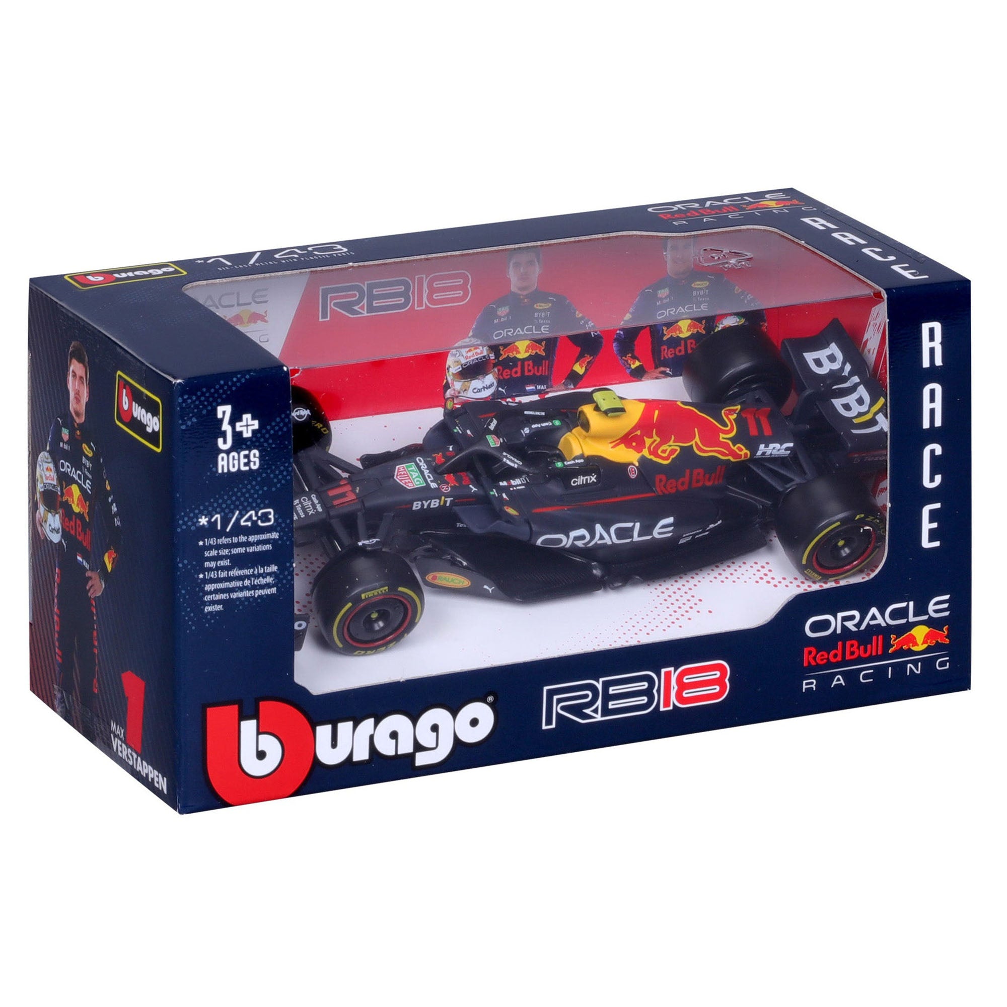 Bburago 1:43 2022 F-1 Red Bull Racing RB 18 #11 Perez
