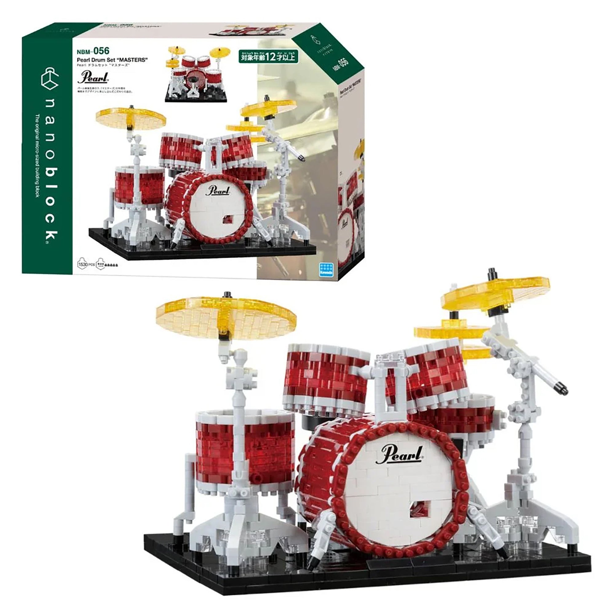 Nanoblock DX Pearl Drum Set “Masters”