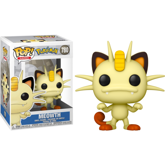 Funko Pokemon Meowth Pop! Vinyl #780